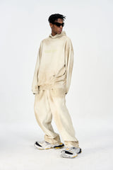 ULIPERY Dirty Fit Distressed Glow Sweatpants