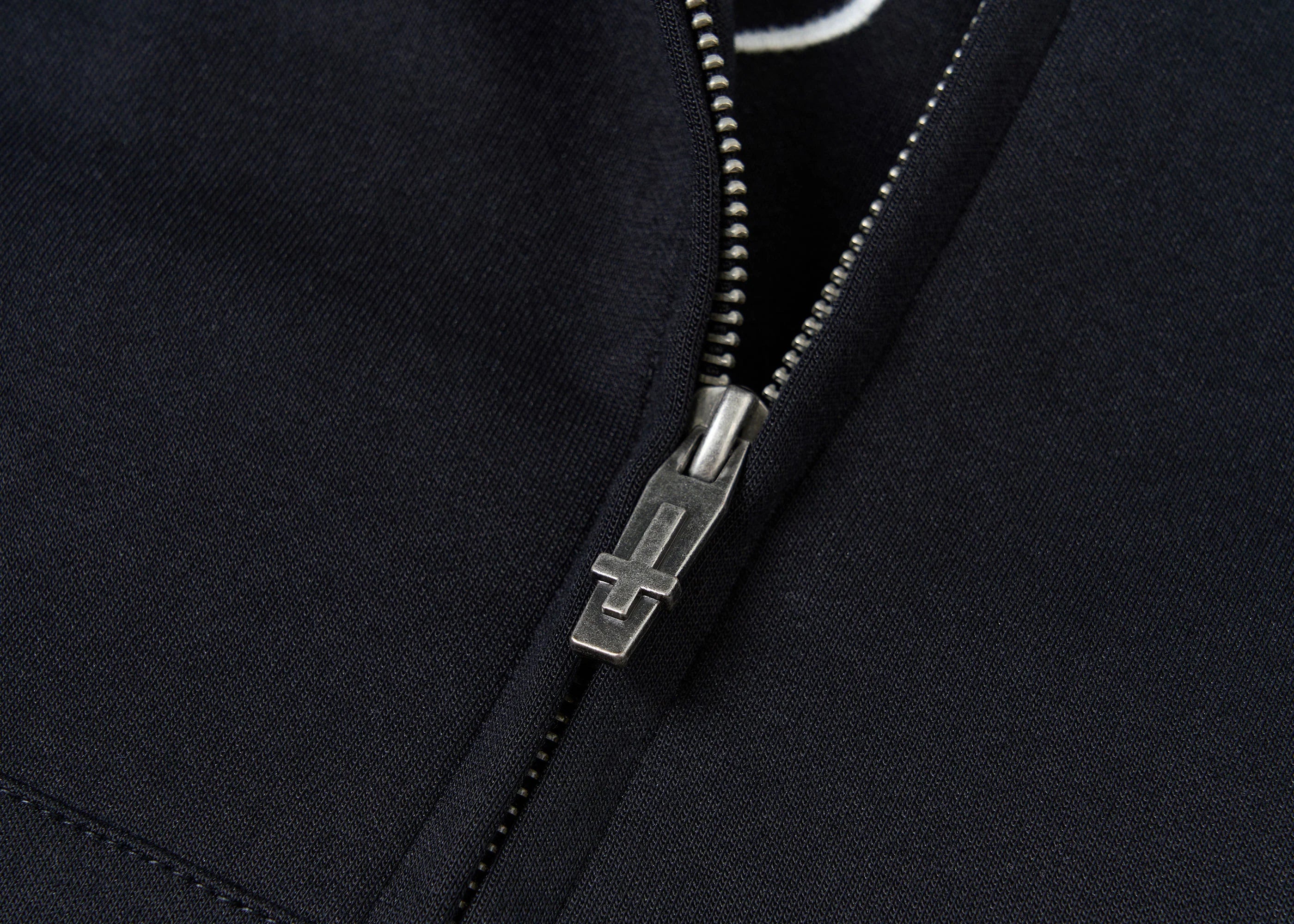 SAVAGEGROWTHWORLD No.05 True Villain Patch Zip-Up Hoodie