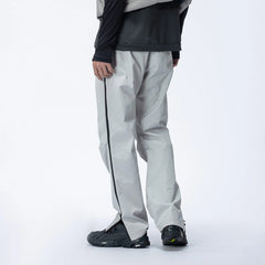 ENSHADOWER Side Zippers Crinkled Water-Proof Pants