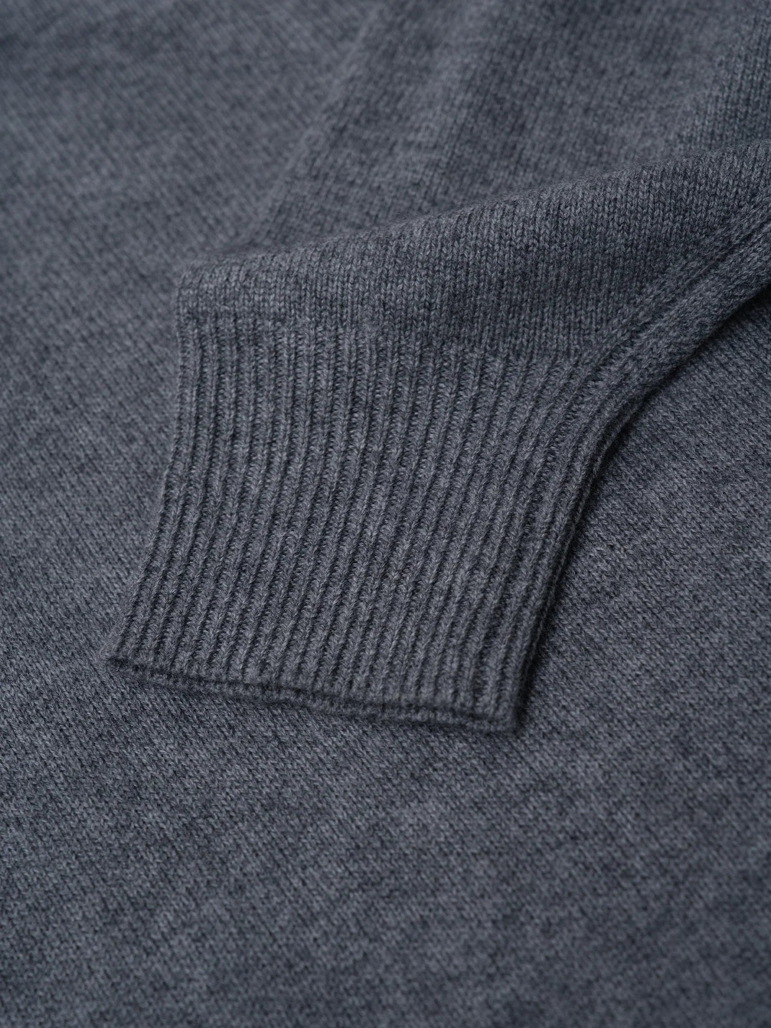 OUYANG WENJUN Essential Wool-Blend Polo Sweater