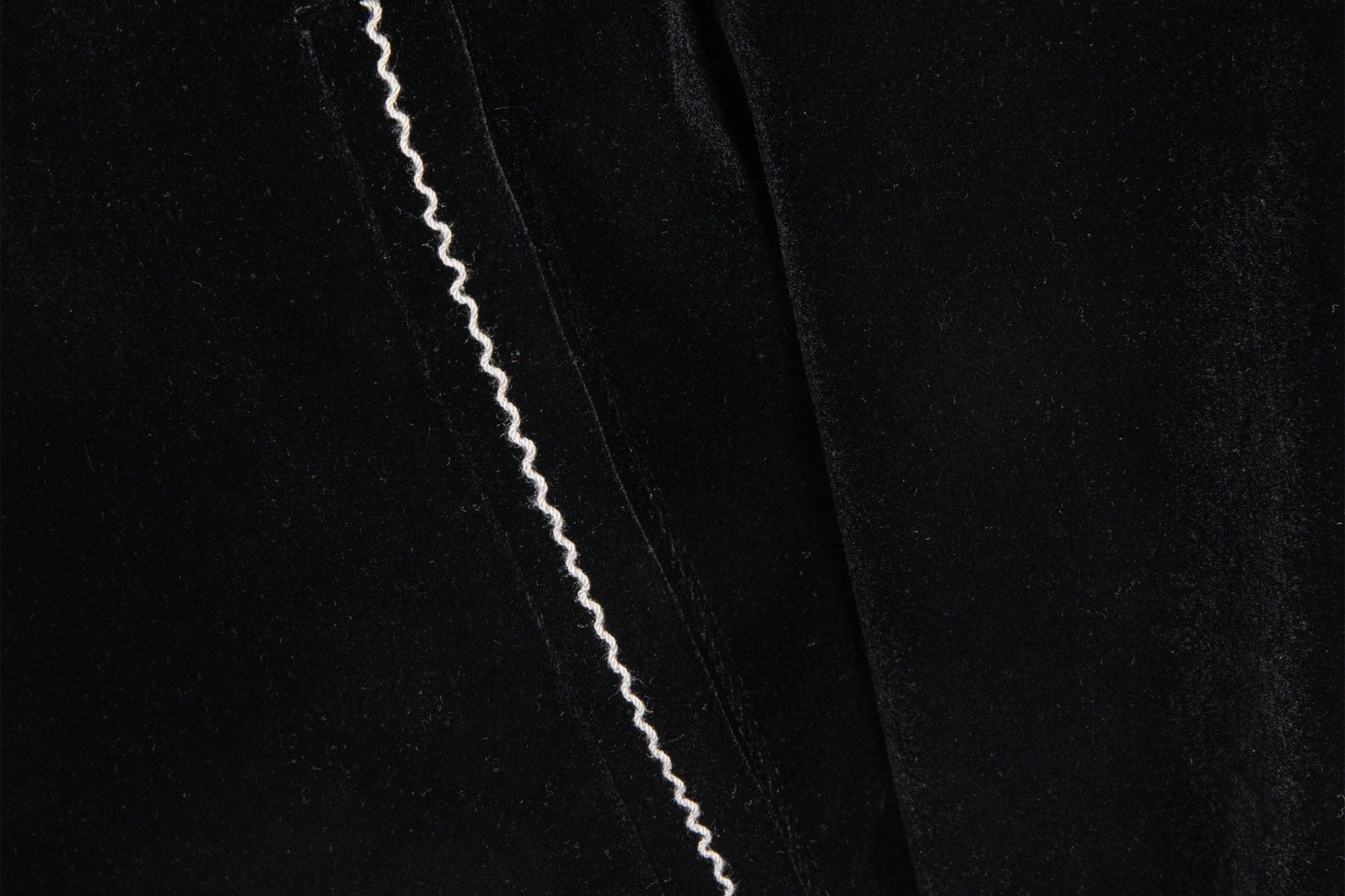 CATSSTAC Velvet Embroidered Trim Jacket