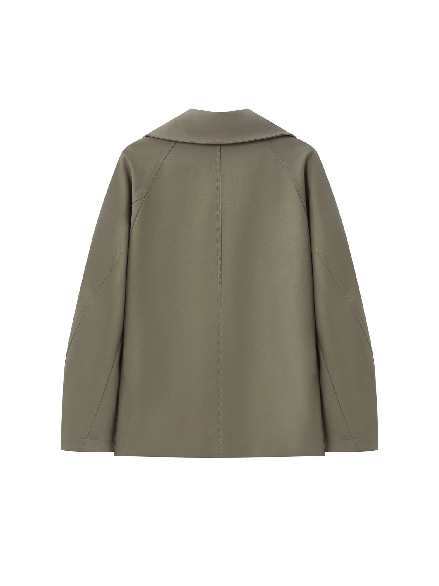 OPICLOTH Classical Double-Breasted Oversized Jacket