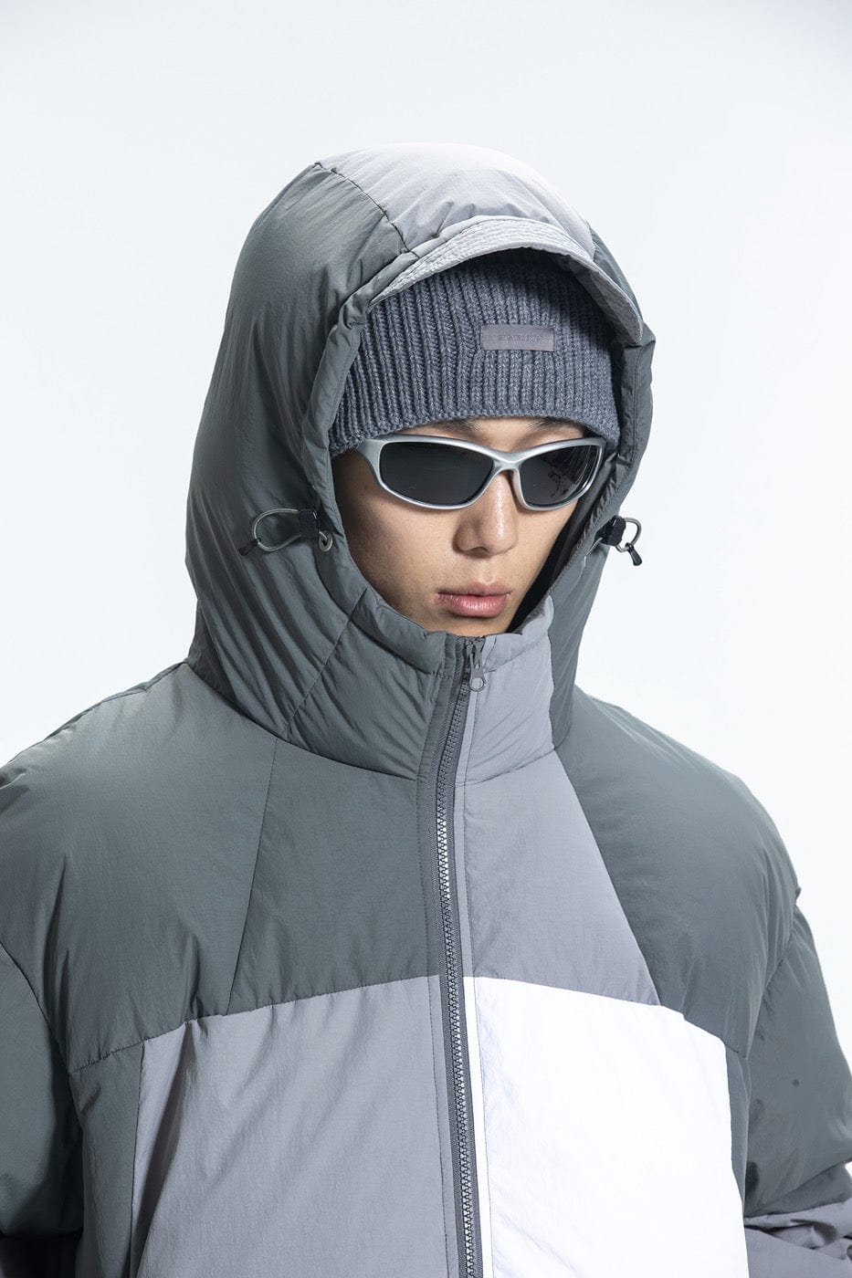 ENSHADOWER Patchwork Down Jacket