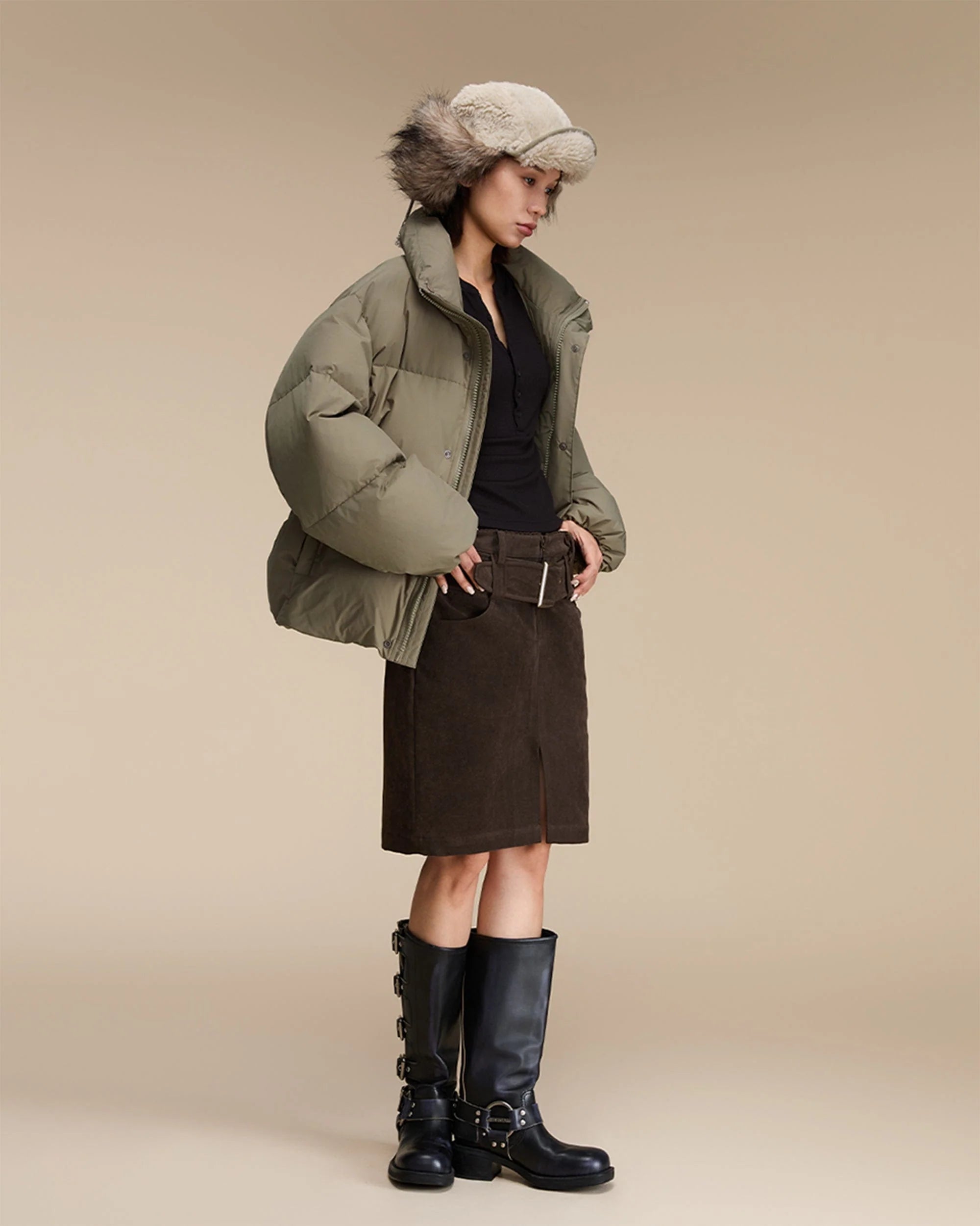 OPICLOTH The Fuzzy Trapper Hat