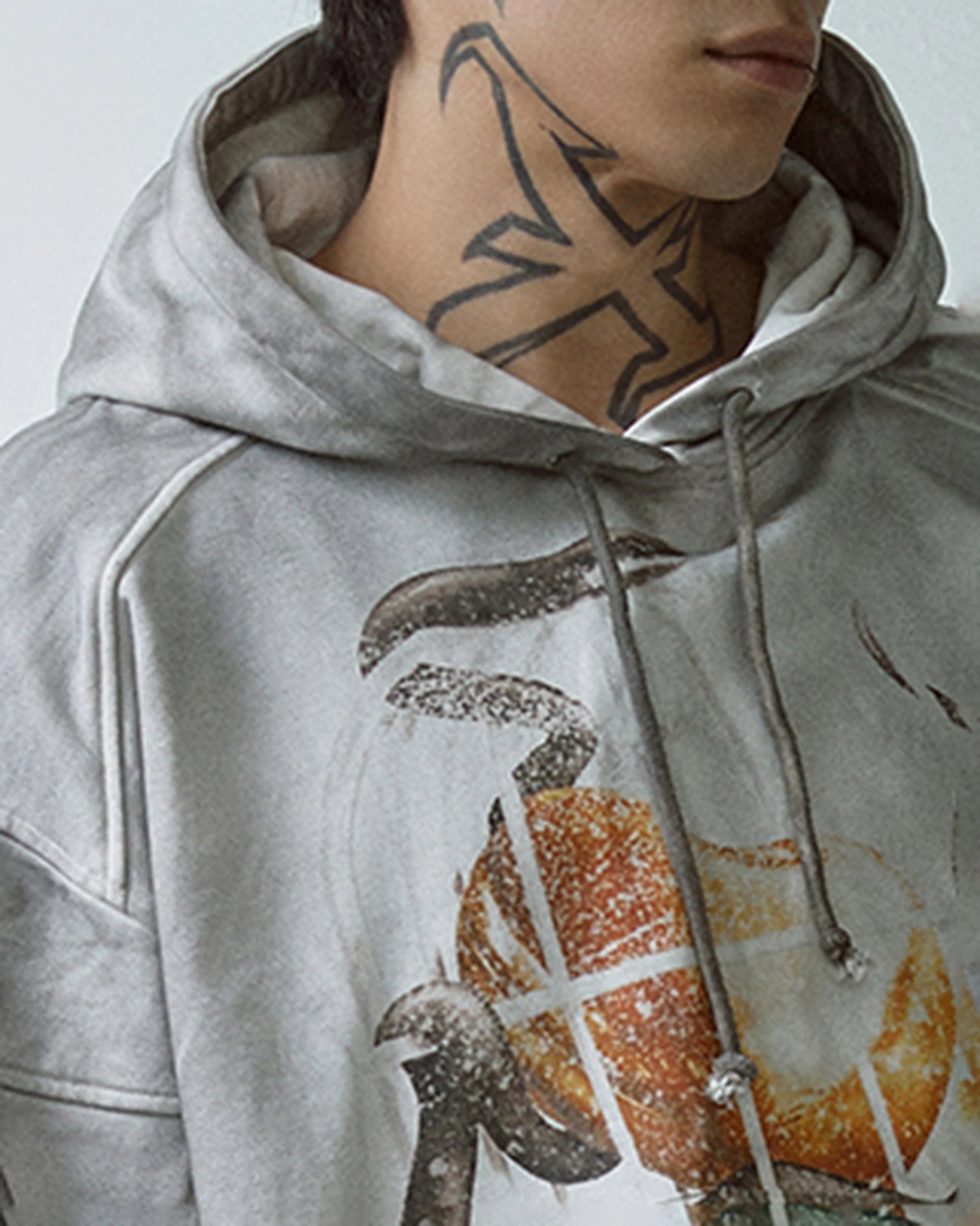 F2CE Retro Deconstructed Snake Hoodie
