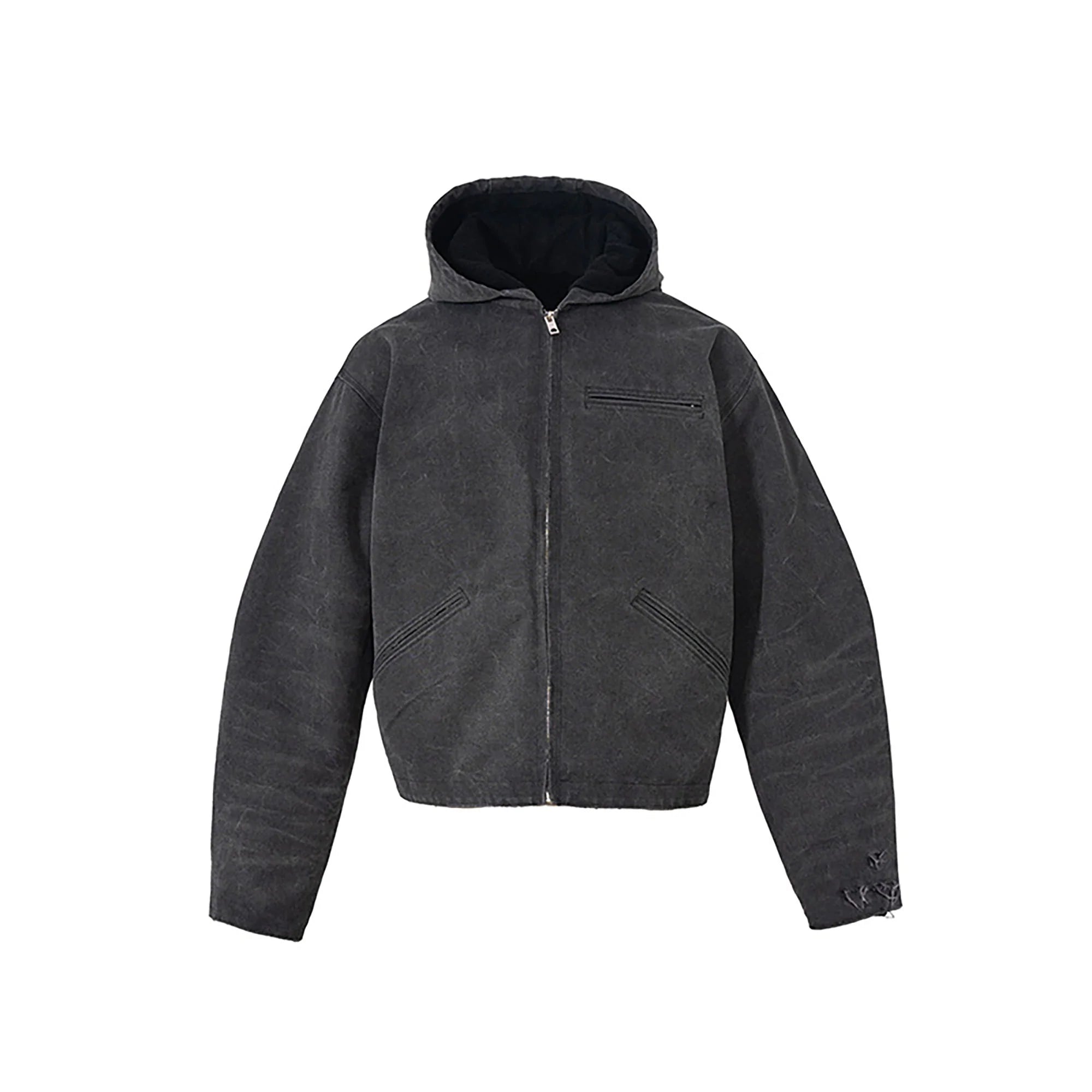 PMW Distressed Oversized Puffer Jacket