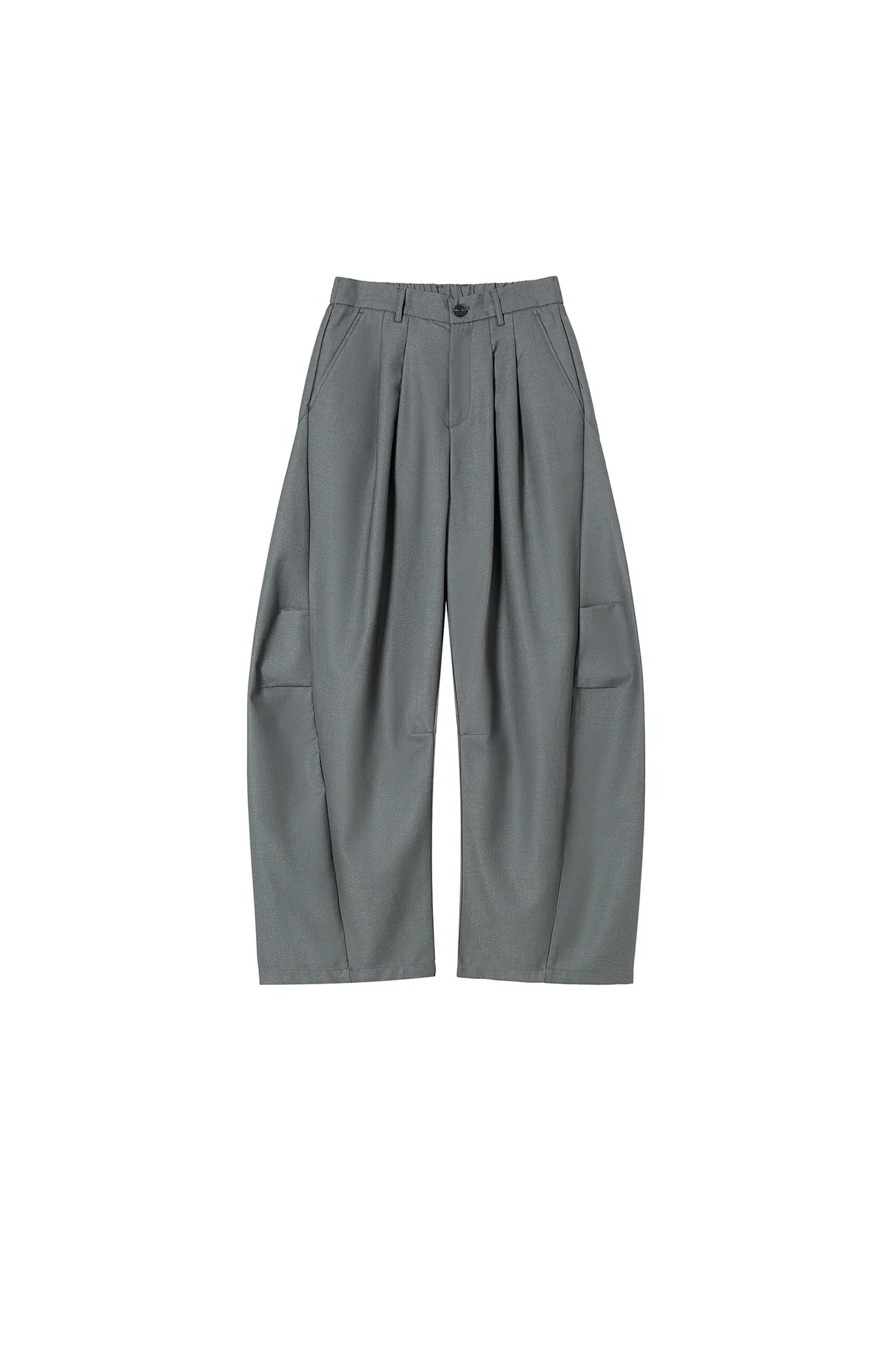 CLP Essential Pleat Curved-Leg Trousers