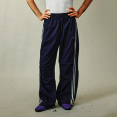 UMAMIISM Striped Drawstring Quick-Dry Track Pants