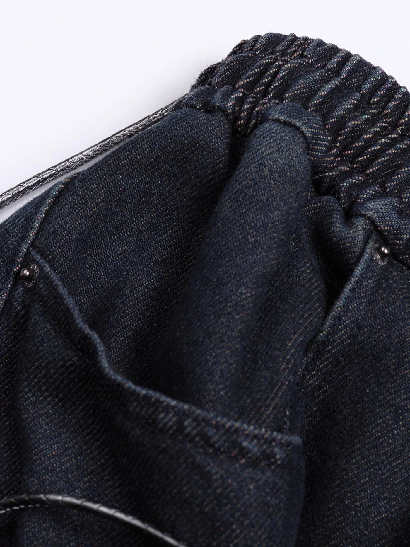DND4DES Star Drawstring Deconstructed Denim Shorts