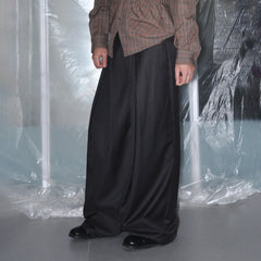 7440 37 1 Pleated Pinstripe Trousers