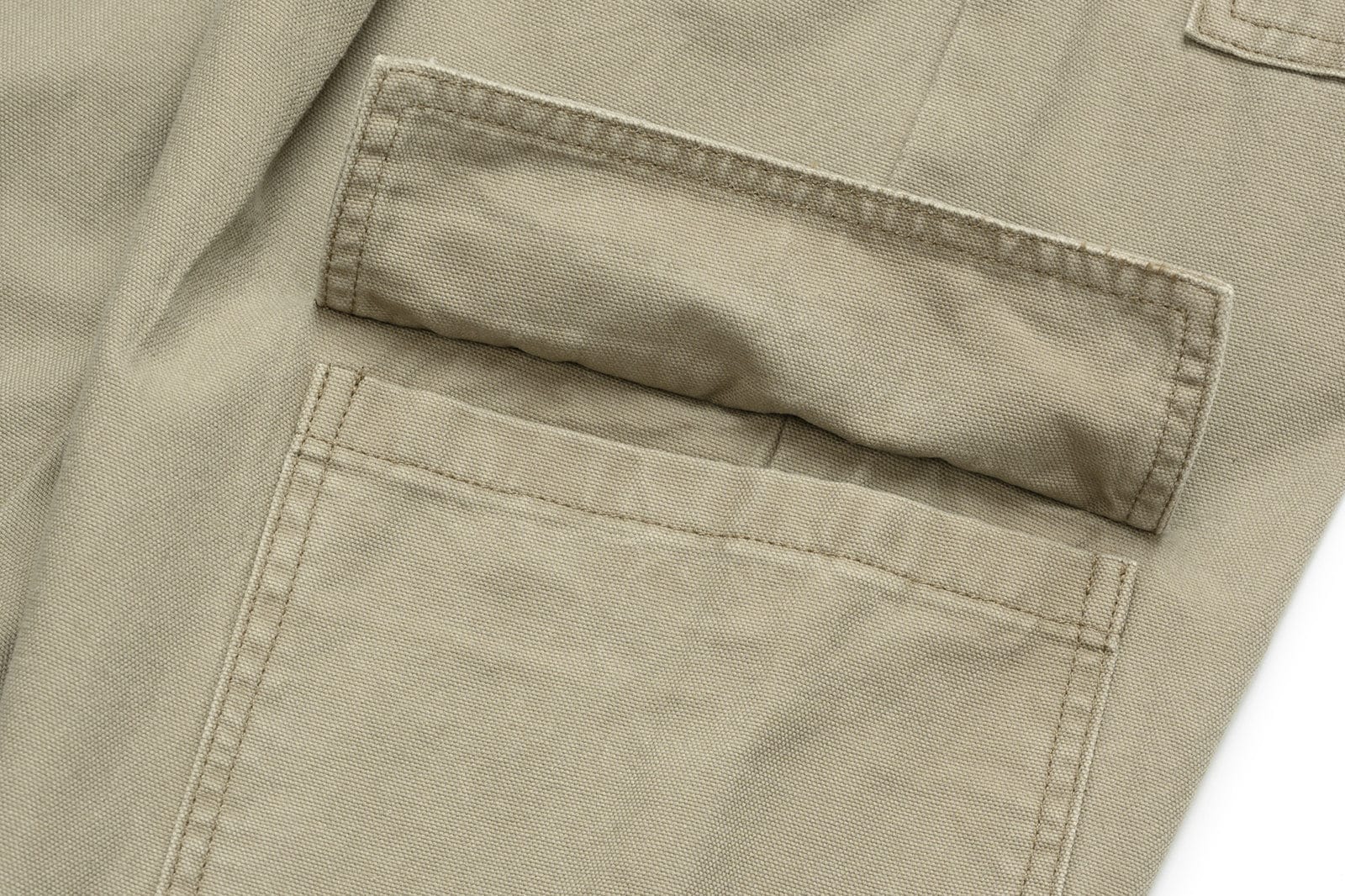 OKAYTHXBYE Pleated Utility Baggy Cargo Pants