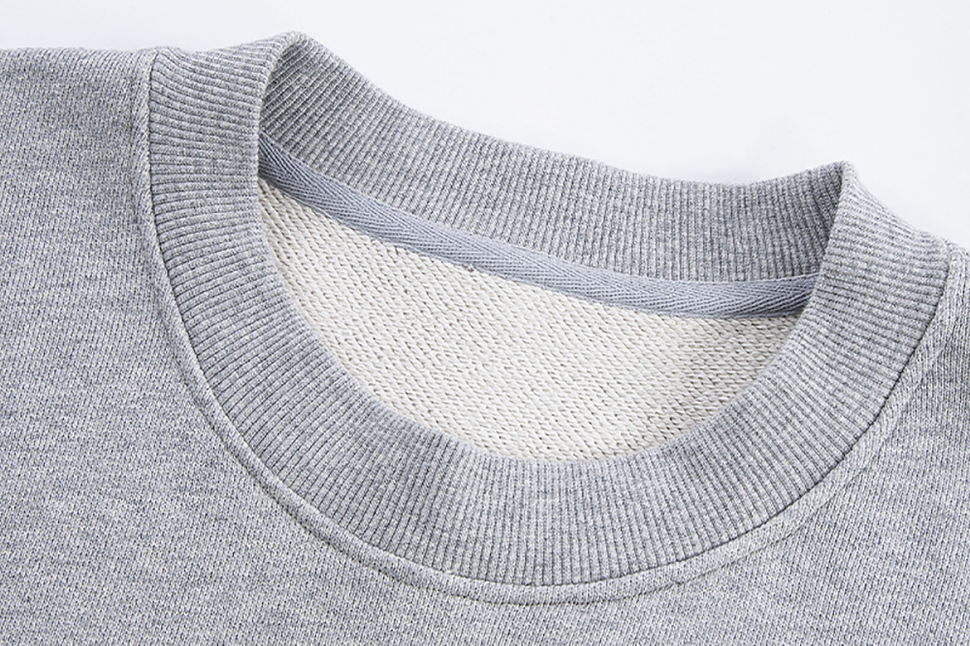 F2CE Pleated Panel Logo Embroidery Sweatshirt