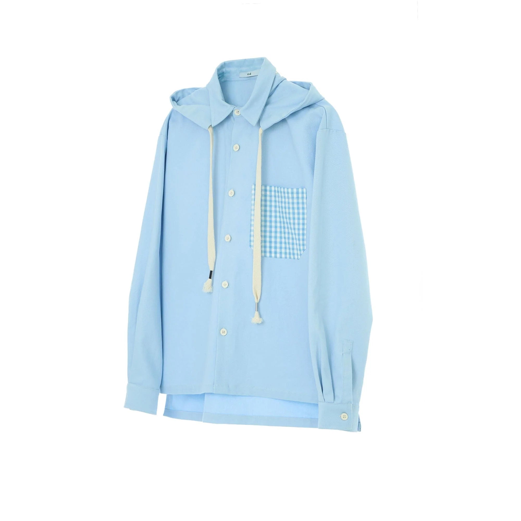 WIID Checks Pocket Hooded Shirt