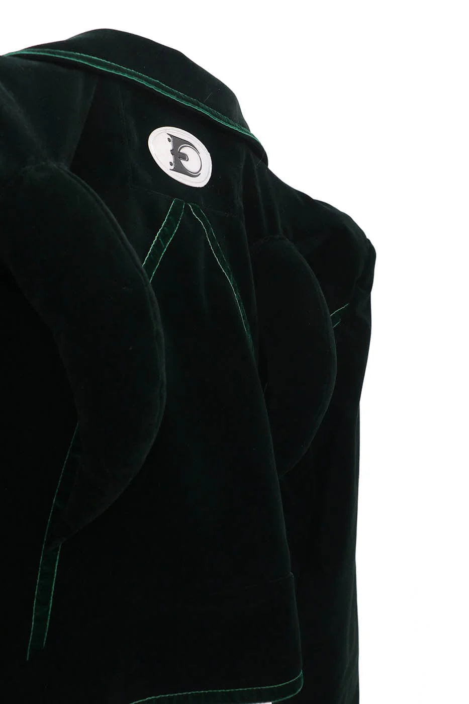 EMBRYO Devil Horned Velvet Cropped Jacket