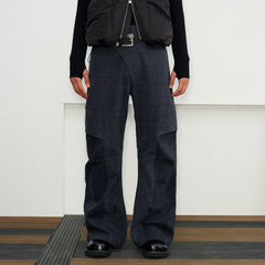 KREATE Crinkled Asymmetrical Closing Pants