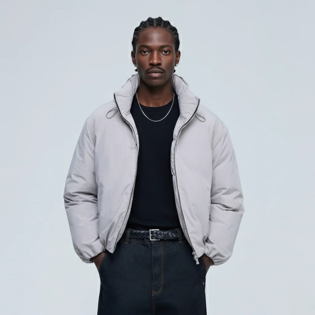 ALVNG AR ANTS Classic Detachable Hood Puffer Jacket