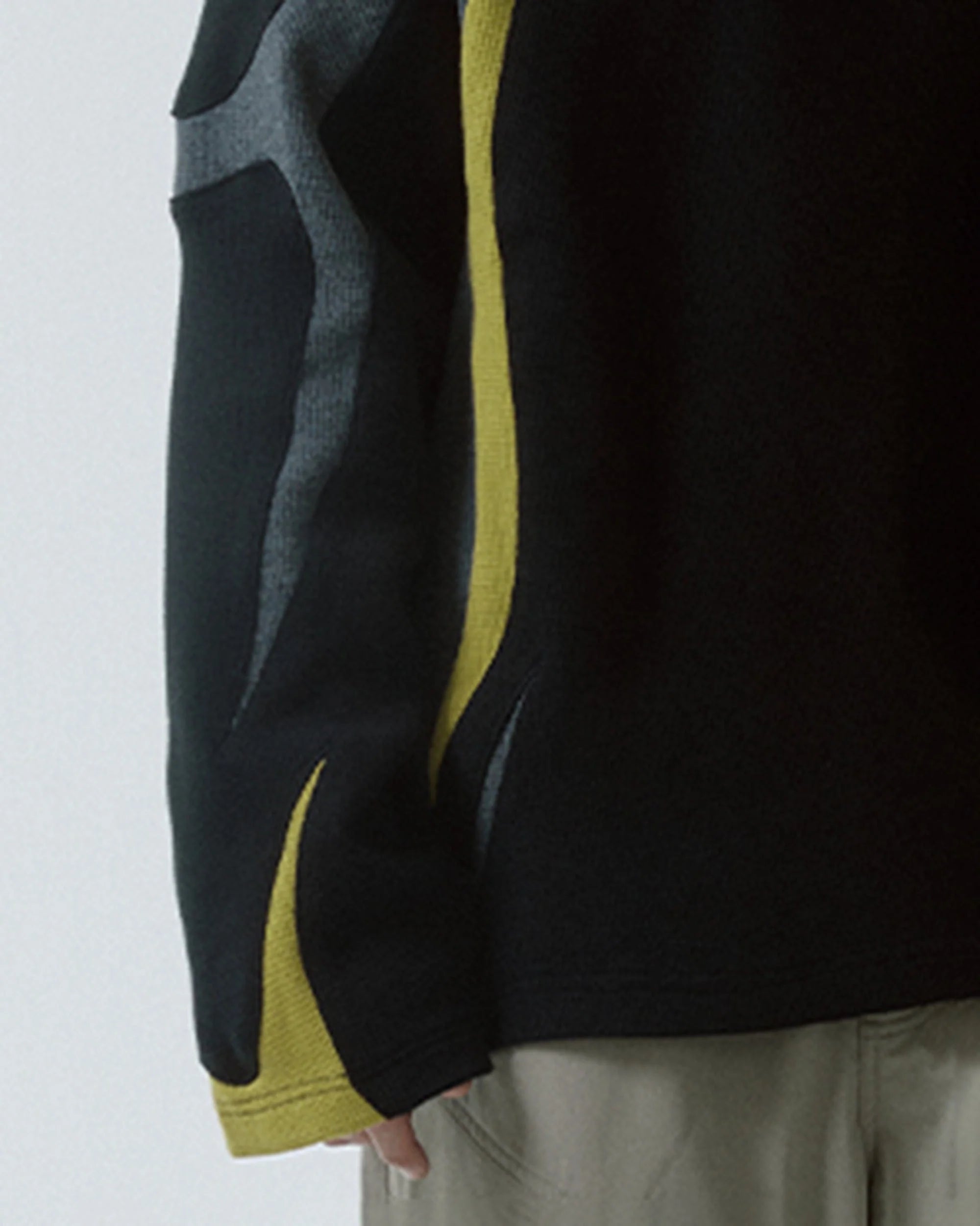 F2CE Modern Deconstructed Waffle Sweatshirt