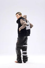 NOTHINGNESS WORLD Padded Funnel-Neck Zip Vest