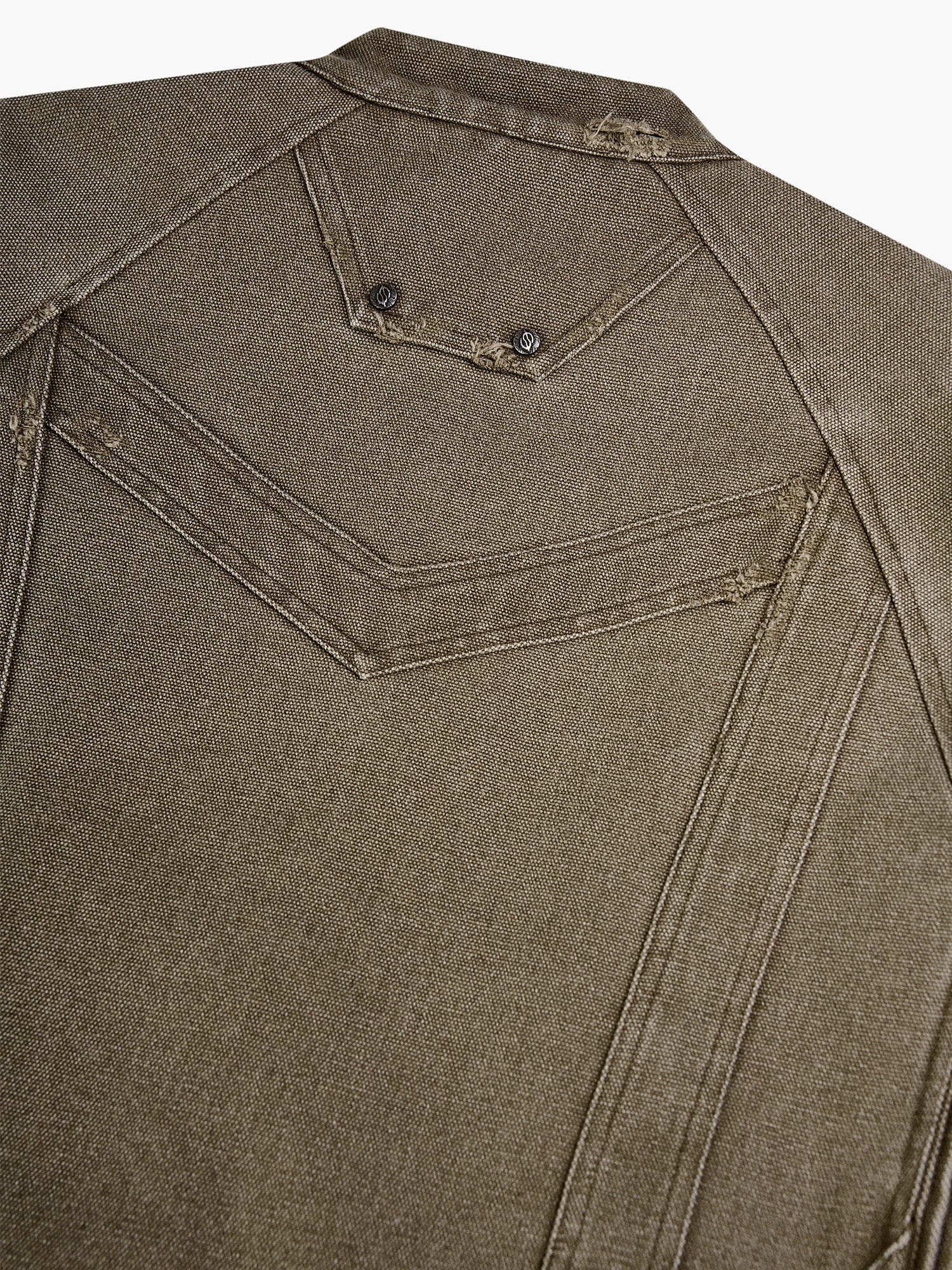 FLYERRER Panel Armor Moto Canvas Jacket
