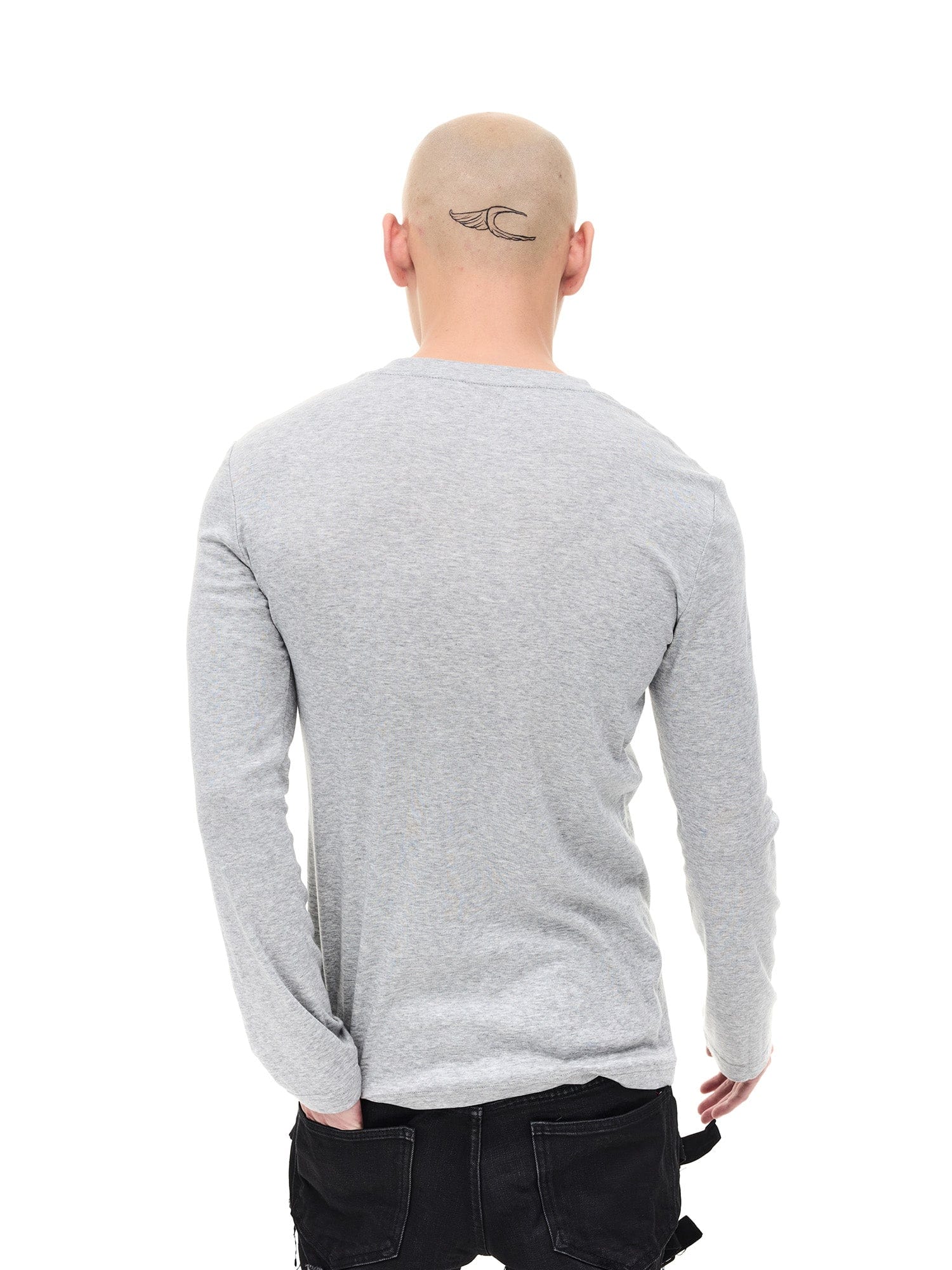 WHISTLEHUNTER Graphic Slim-Fit Stretchable Long-Sleeve Tee