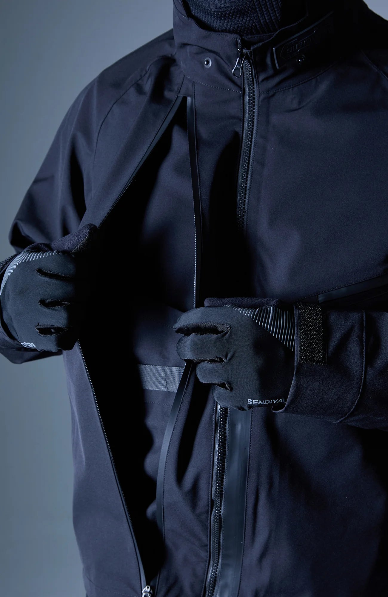 SILENSTORM Tactical Waterproof Taped Hooded Jacket