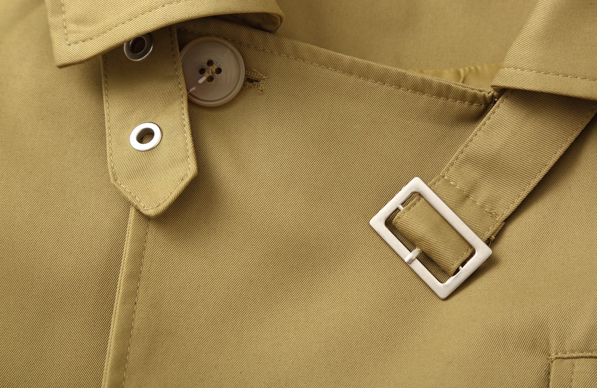 CLP Utility Belted Hooded Trench Coat