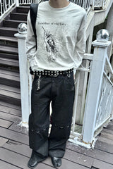 ESAIAS Excalibur Graphic Tapered Cuff Long-Sleeve Tee