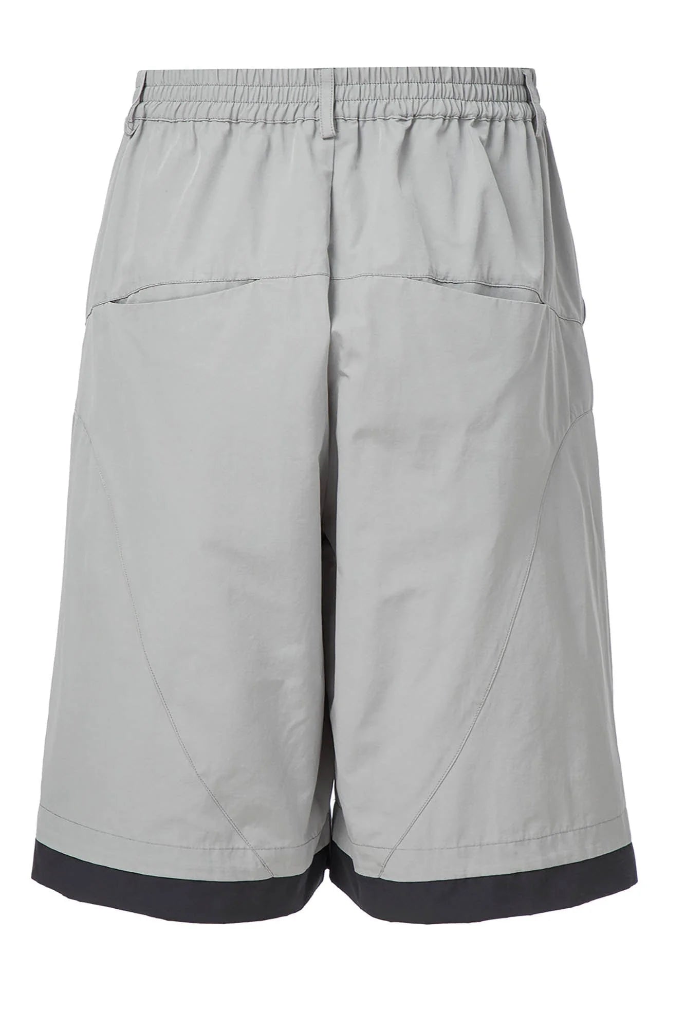 F2CE Contrast Panel Cut-Out Knee Shorts