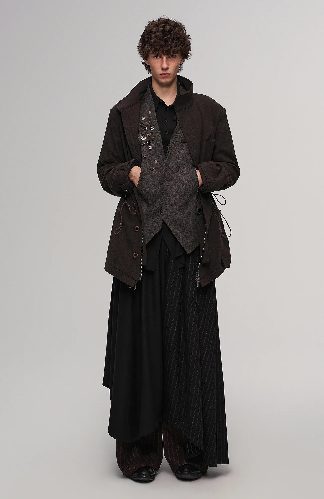 ILNya Nieternite Nifutur Detachable Down-Lined Wool-Blend Modular Parka