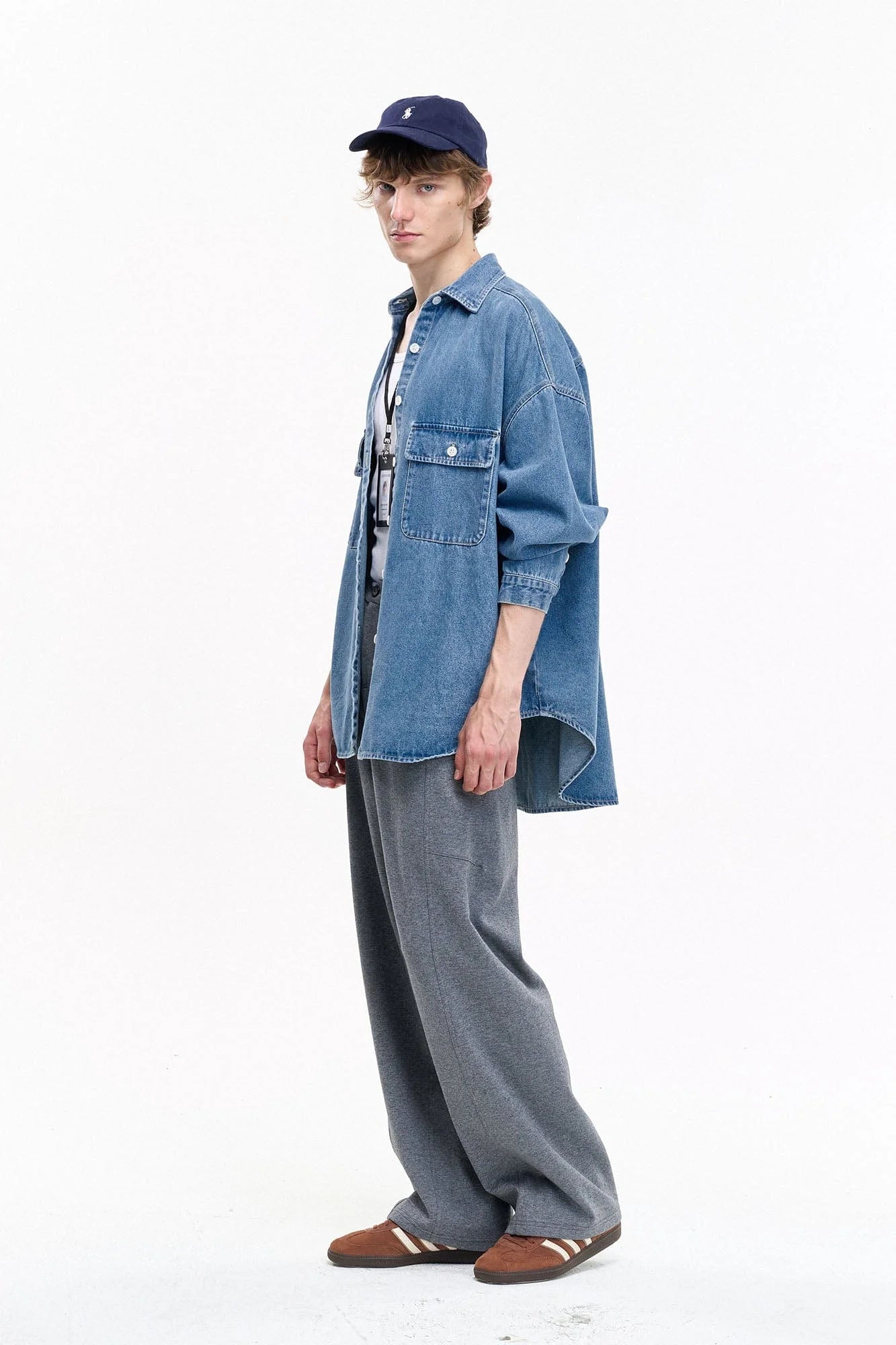 LEONSENSE Classical Tencel Denim Shirts