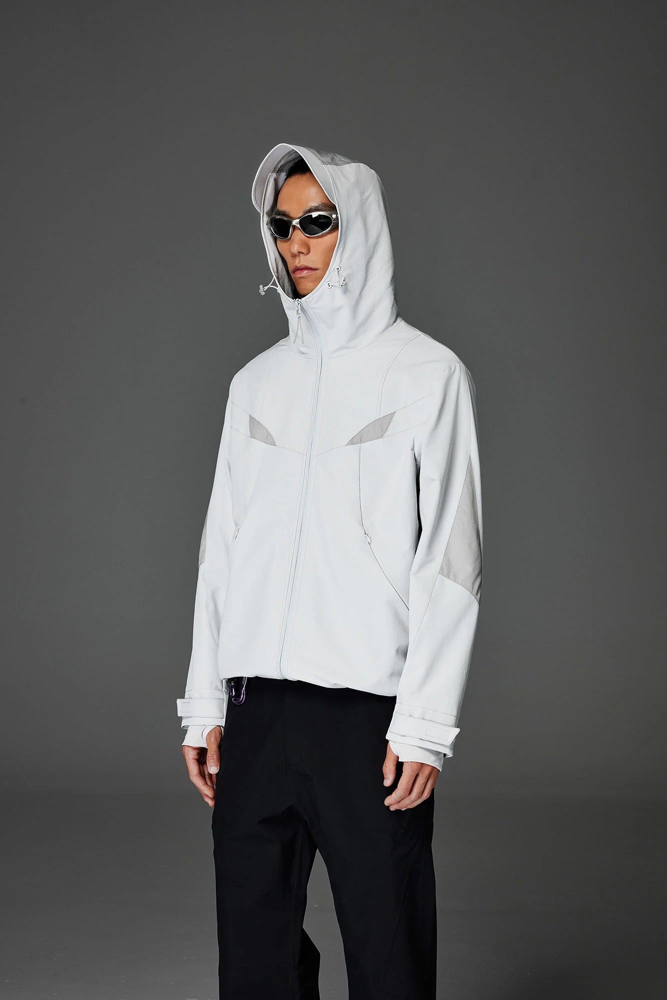 CATSSTAC Tech Structured Panel Softshell Hooded Jacket