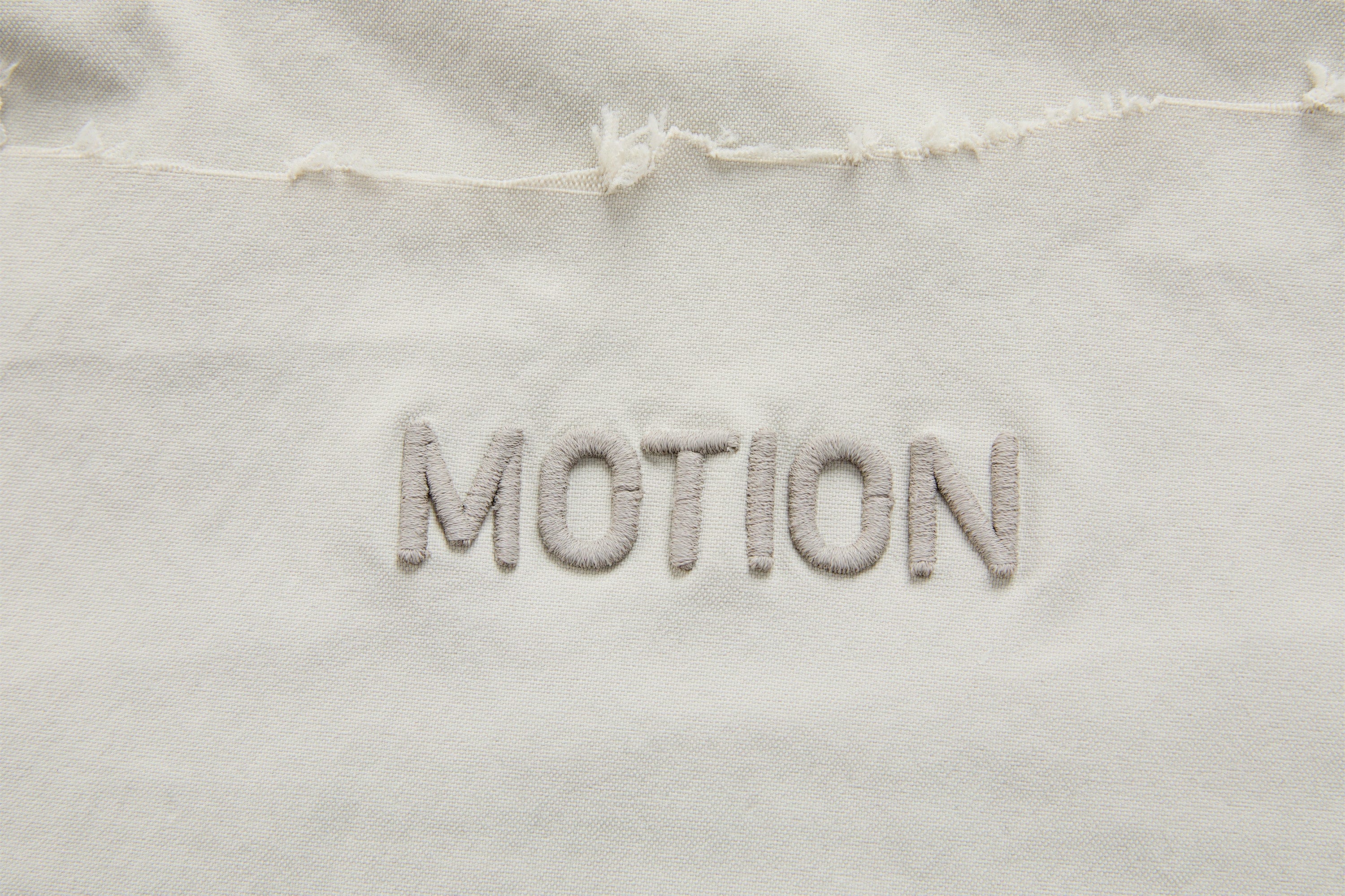 ORGANIC EMOTION Water-Repellent LOGO Embroidered Drawstring Sweatshirt