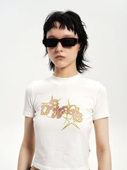 DAMAGE ASIA OPTICALS Metallic Square Frame Sunglasses