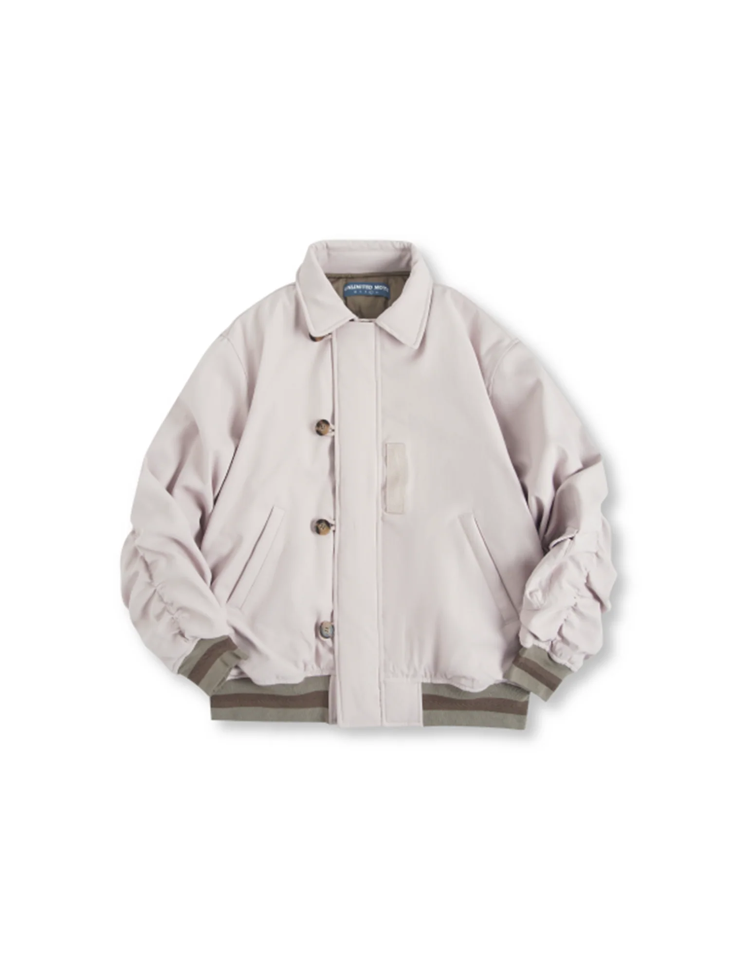 UNLIMITED MOTE Asym Utility Padded Bomber Jacket
