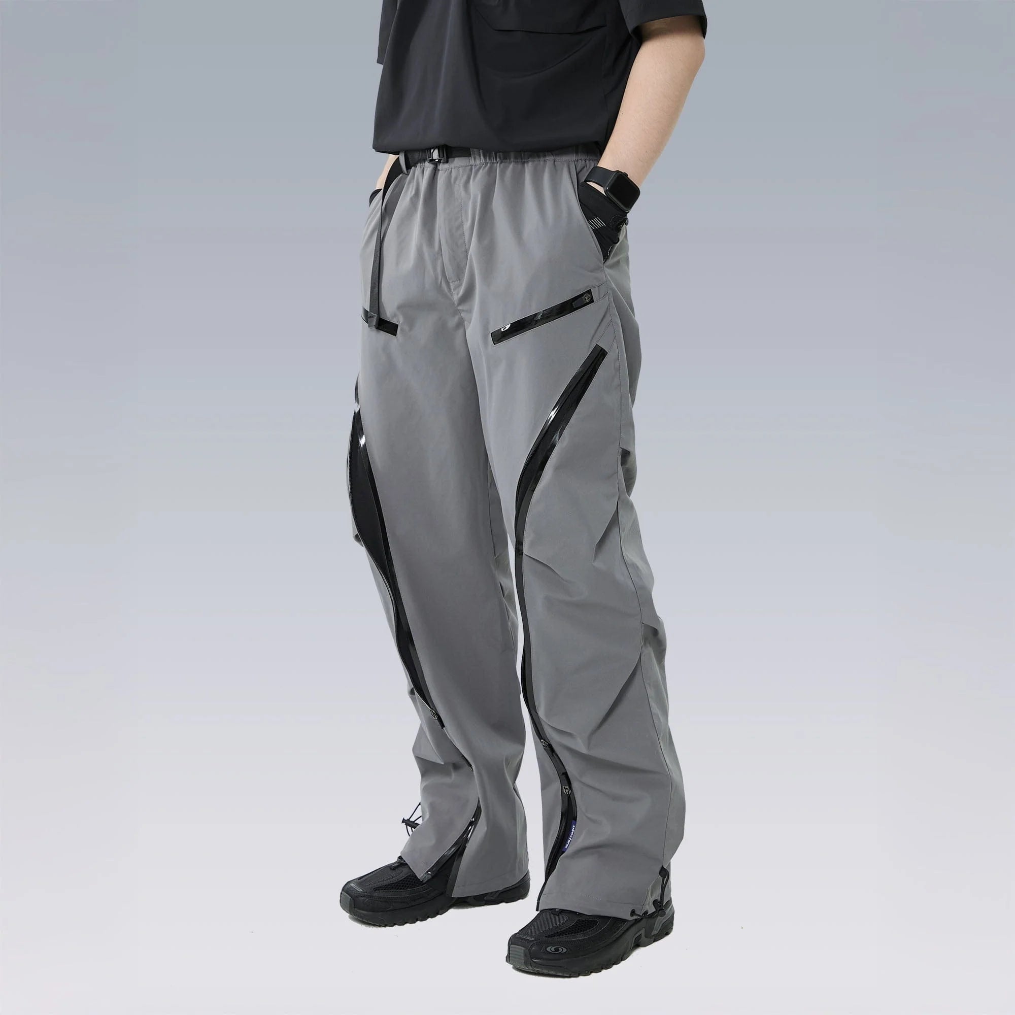 SILENSTORM Arc-Zip Crinkled Water-Repellent Utility Pants