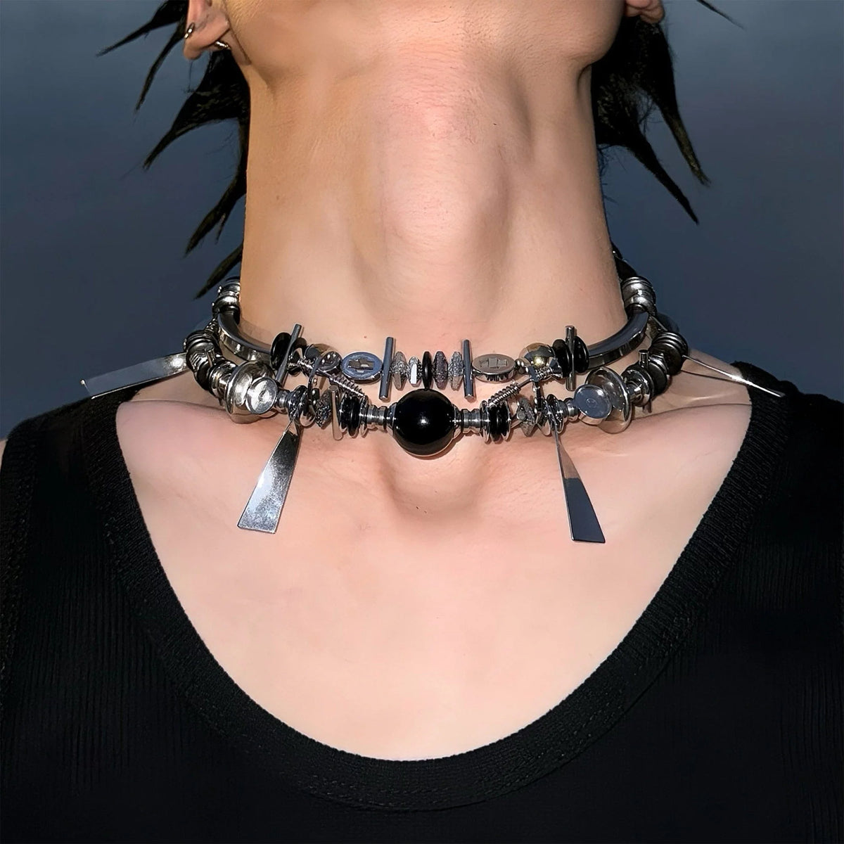 ILLUSORY The Inventor Layered Adjustable Mechanical Beaded Chain