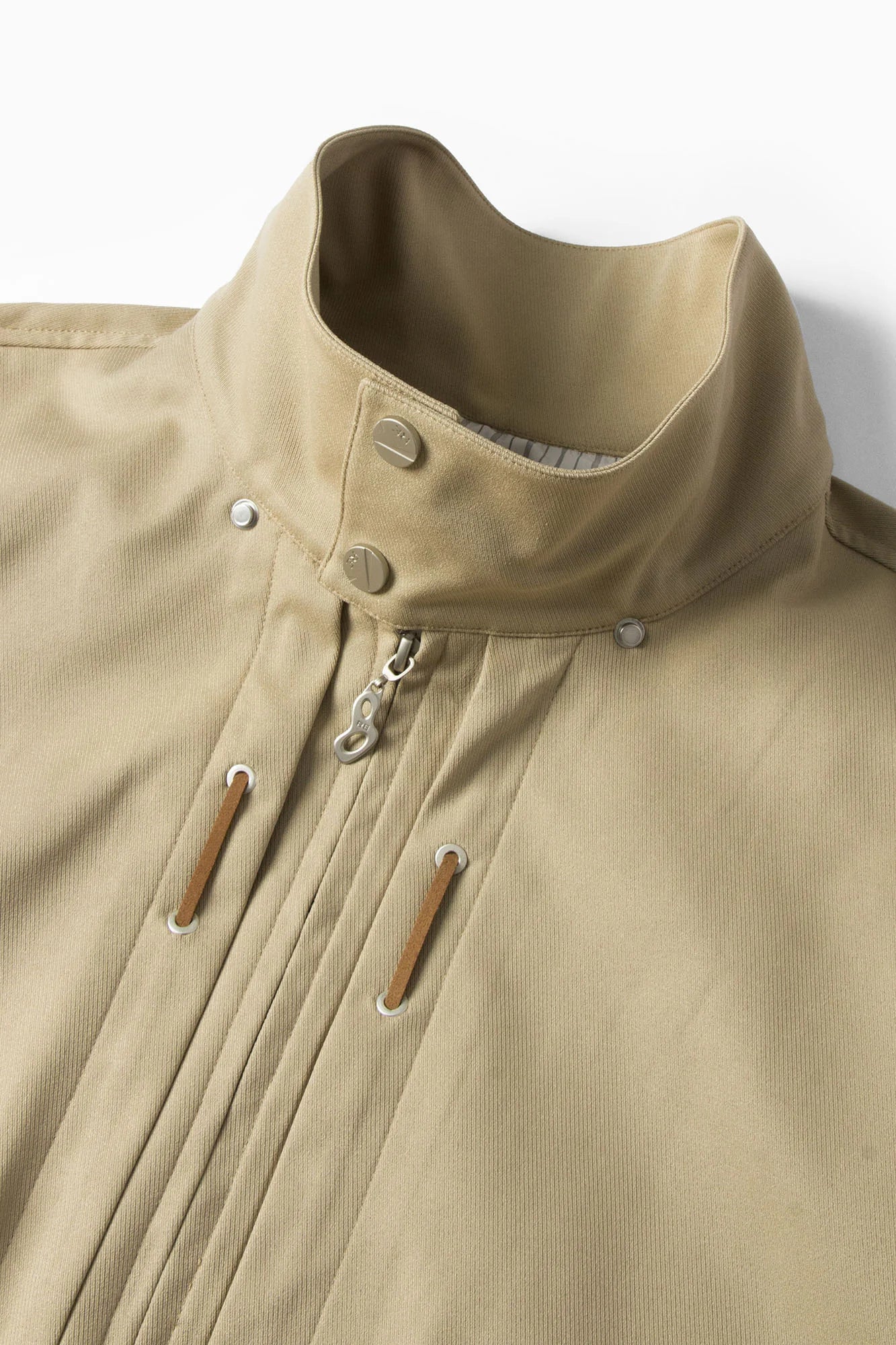 RELABEL Detachable Hood Batwing Sleeve Jacket Yellow