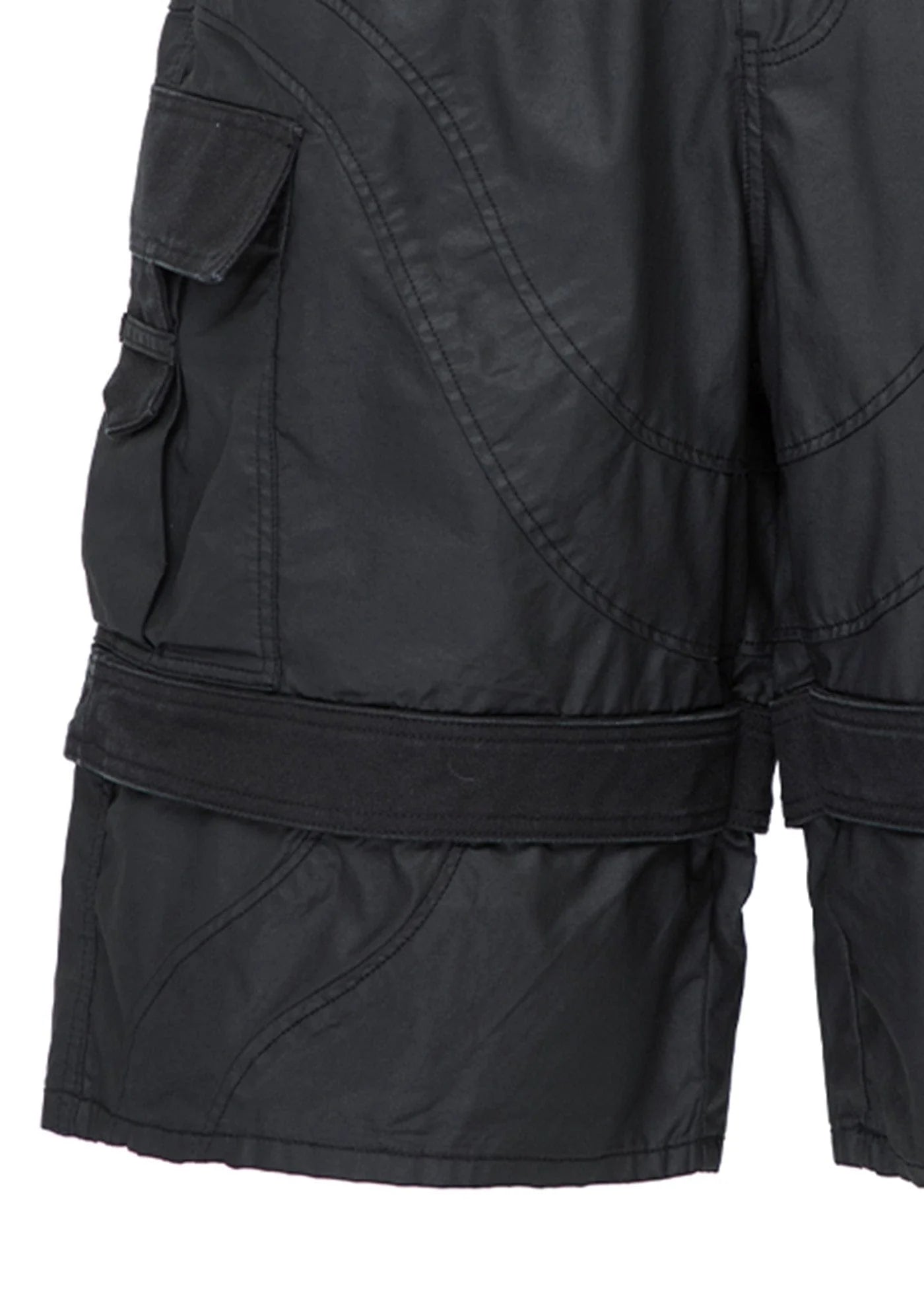 F2CE Spliced Big Pocket Waxed Shorts