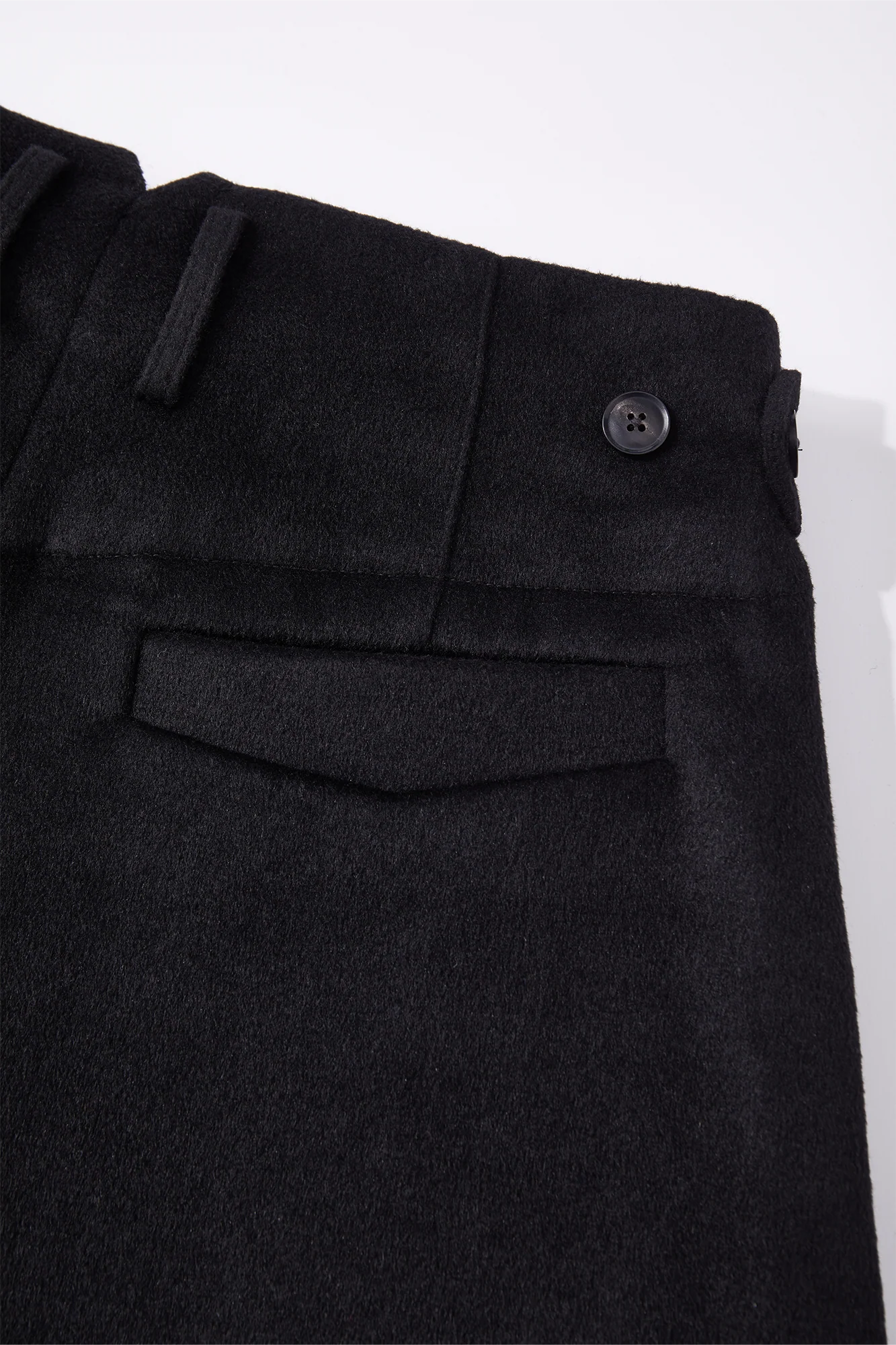 OPICLOTH Essential Wool-Blend Barrel Pants