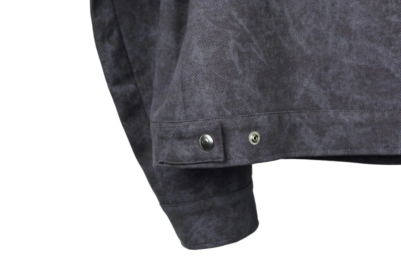 OKAYTHXBYE Essential Contrast Collar Washed Jacket
