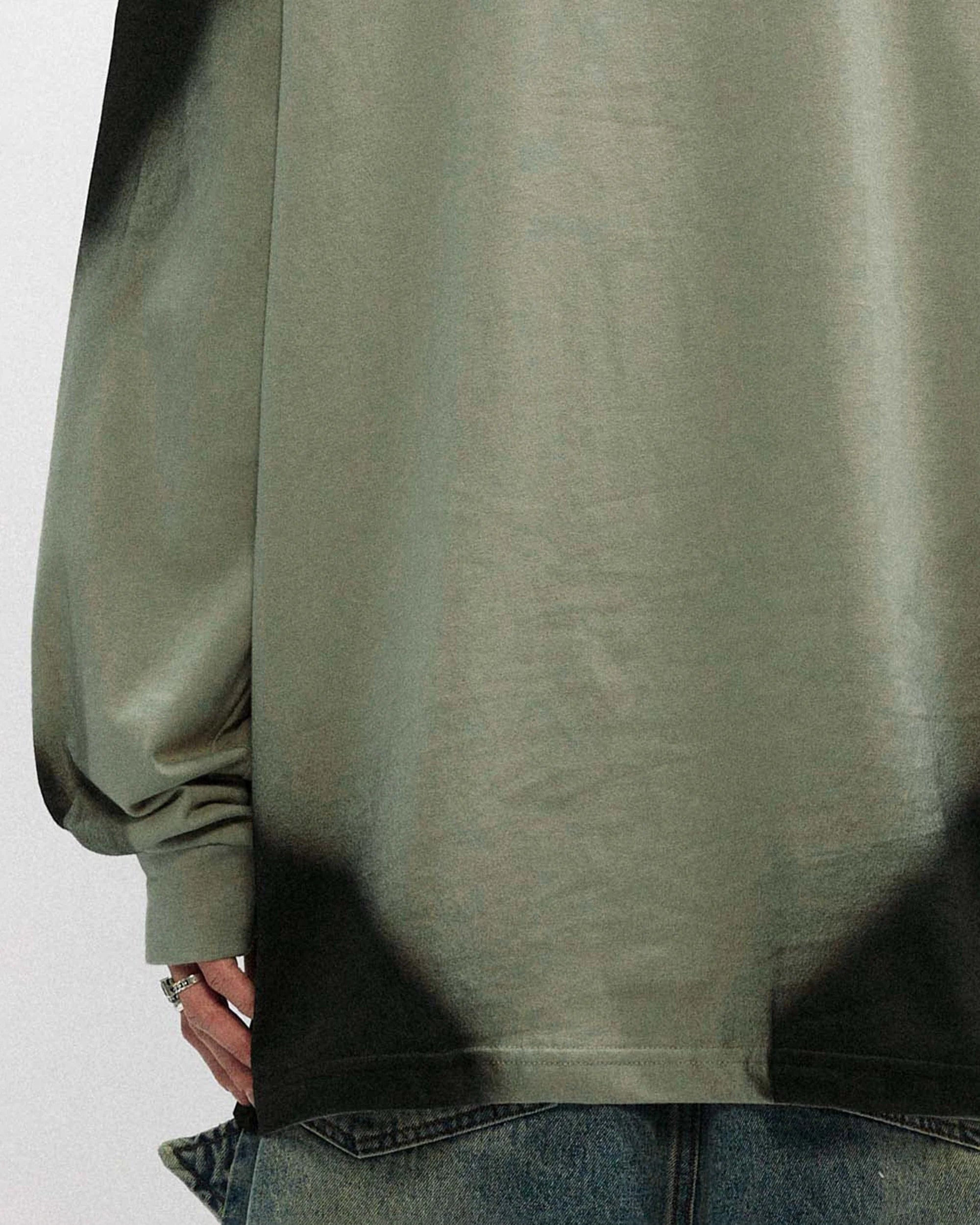 OVDY Unloose Ink Gradient Long-Sleeve Tee