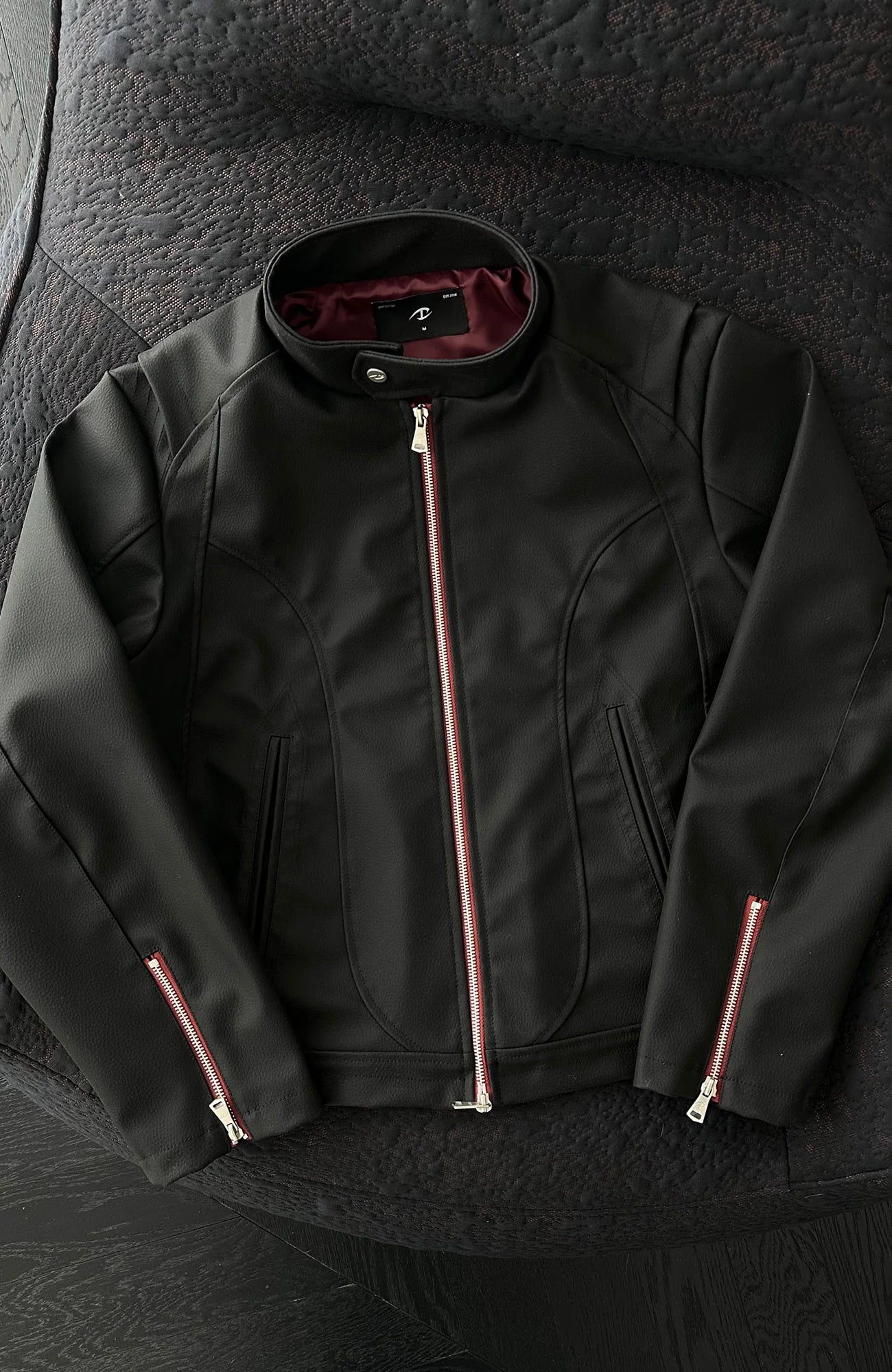 CATSSTAC Harrington PU Jacket