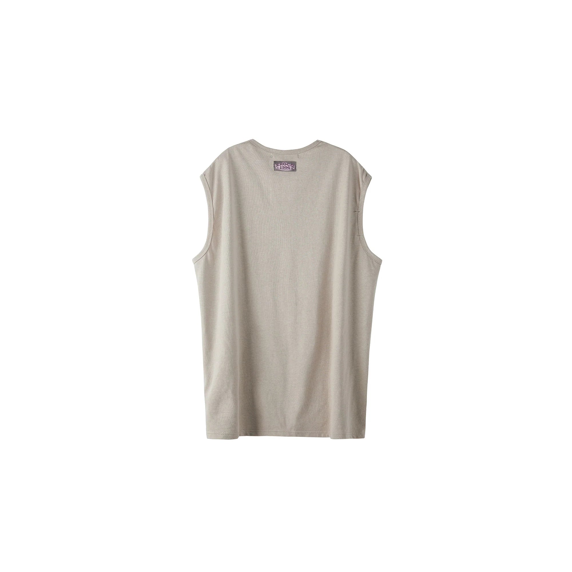 ERROR CODE ROBT Portrait Graphic Mesh Lining Sleeveless Tee