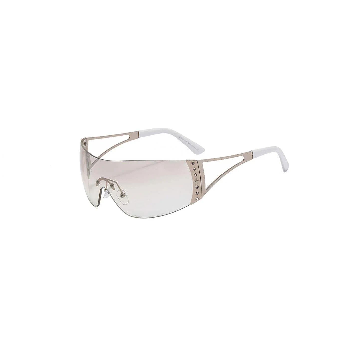 DAMAGE ASIA OPTICALS Rhinestone Frameless Sunglasses