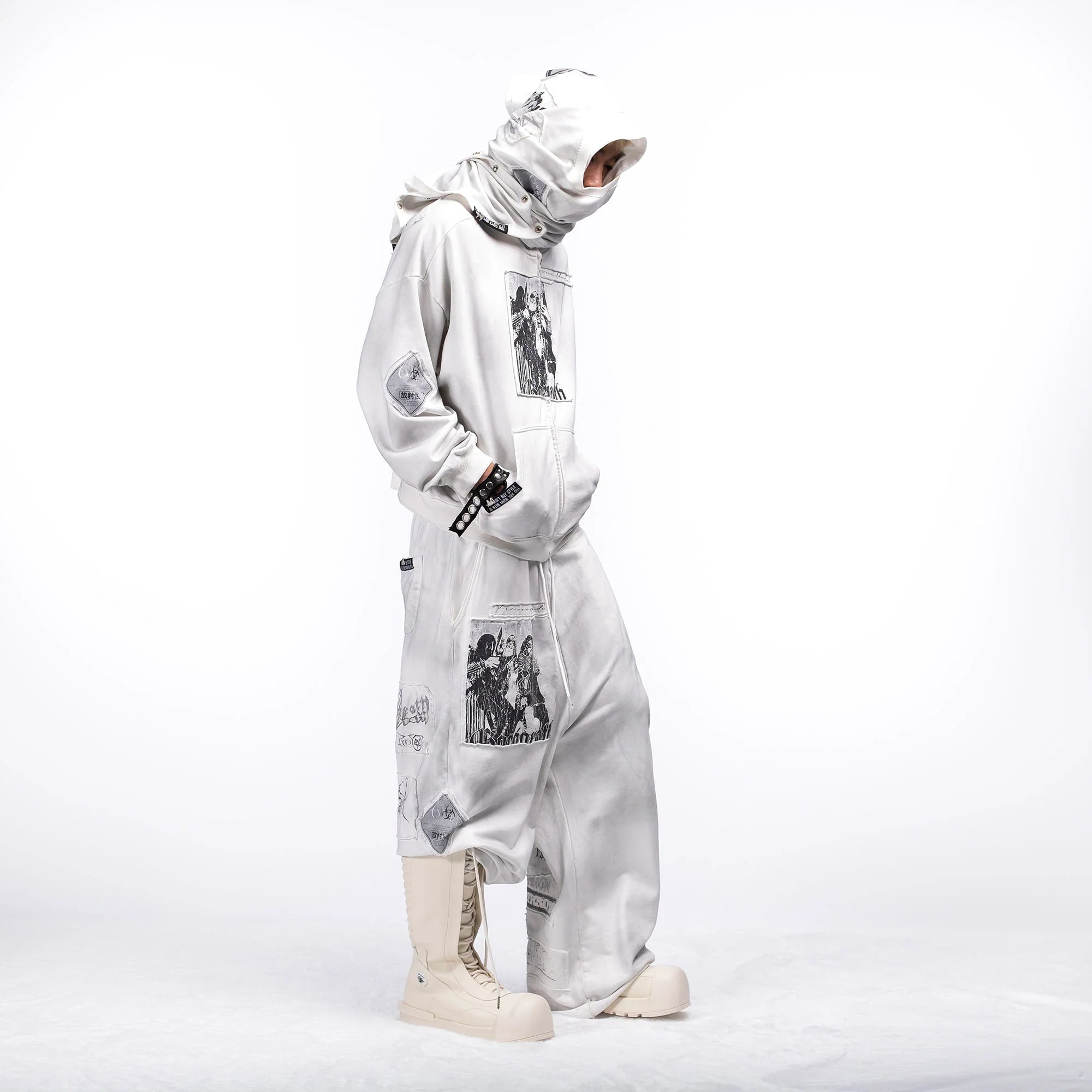 FVVO Patch Washed Sweatpants