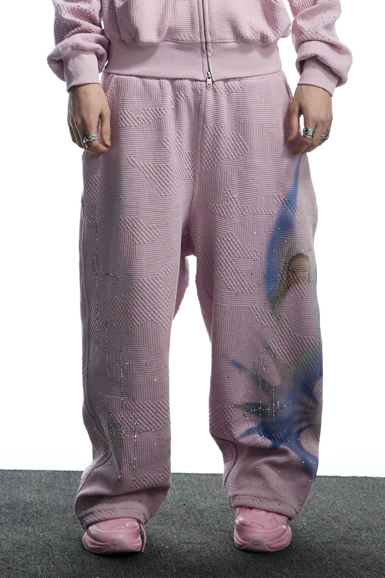 DND4DES Dreamcore Print Diamond Sweatpants