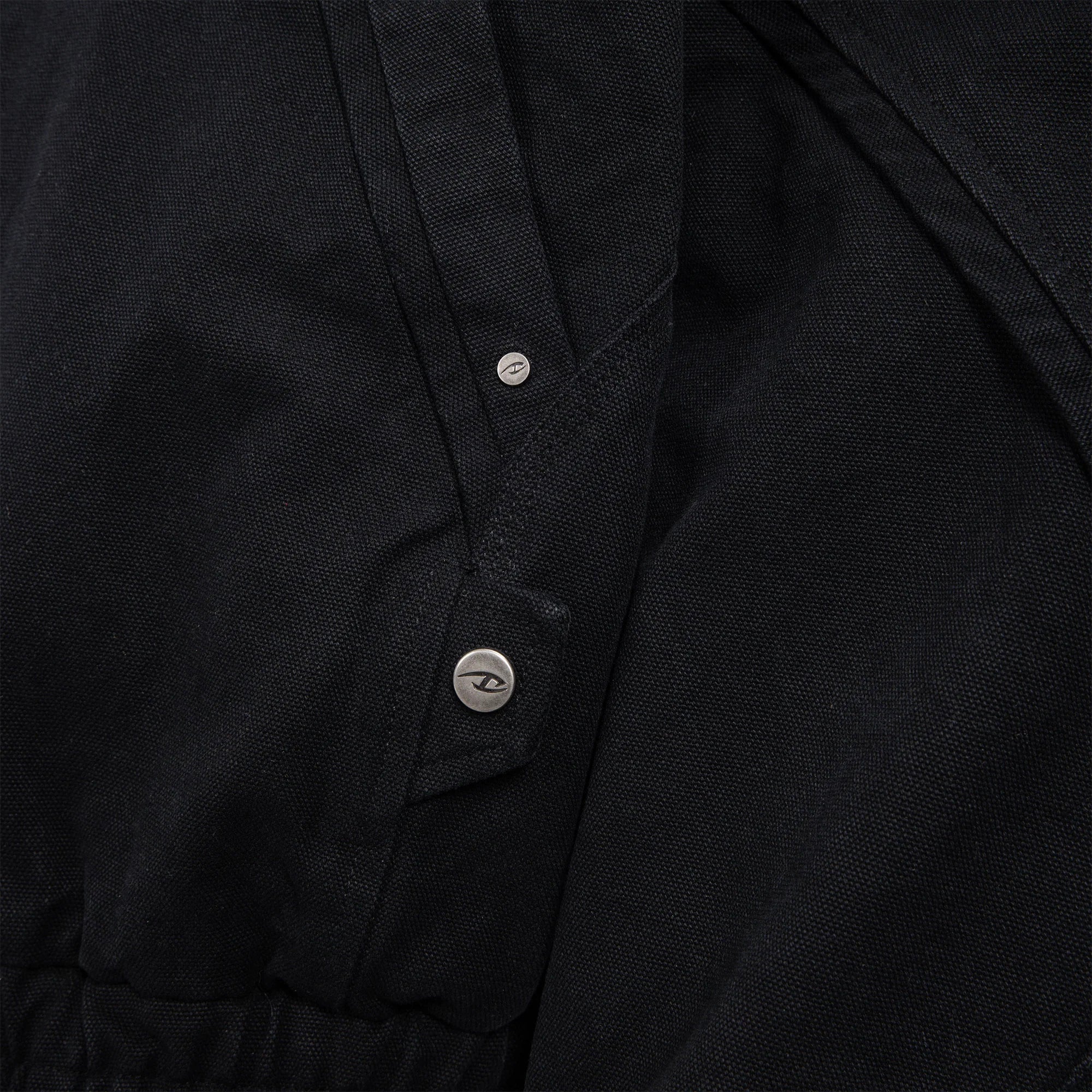 CATSSTAC Structured Panel Studded Hooded Jacket