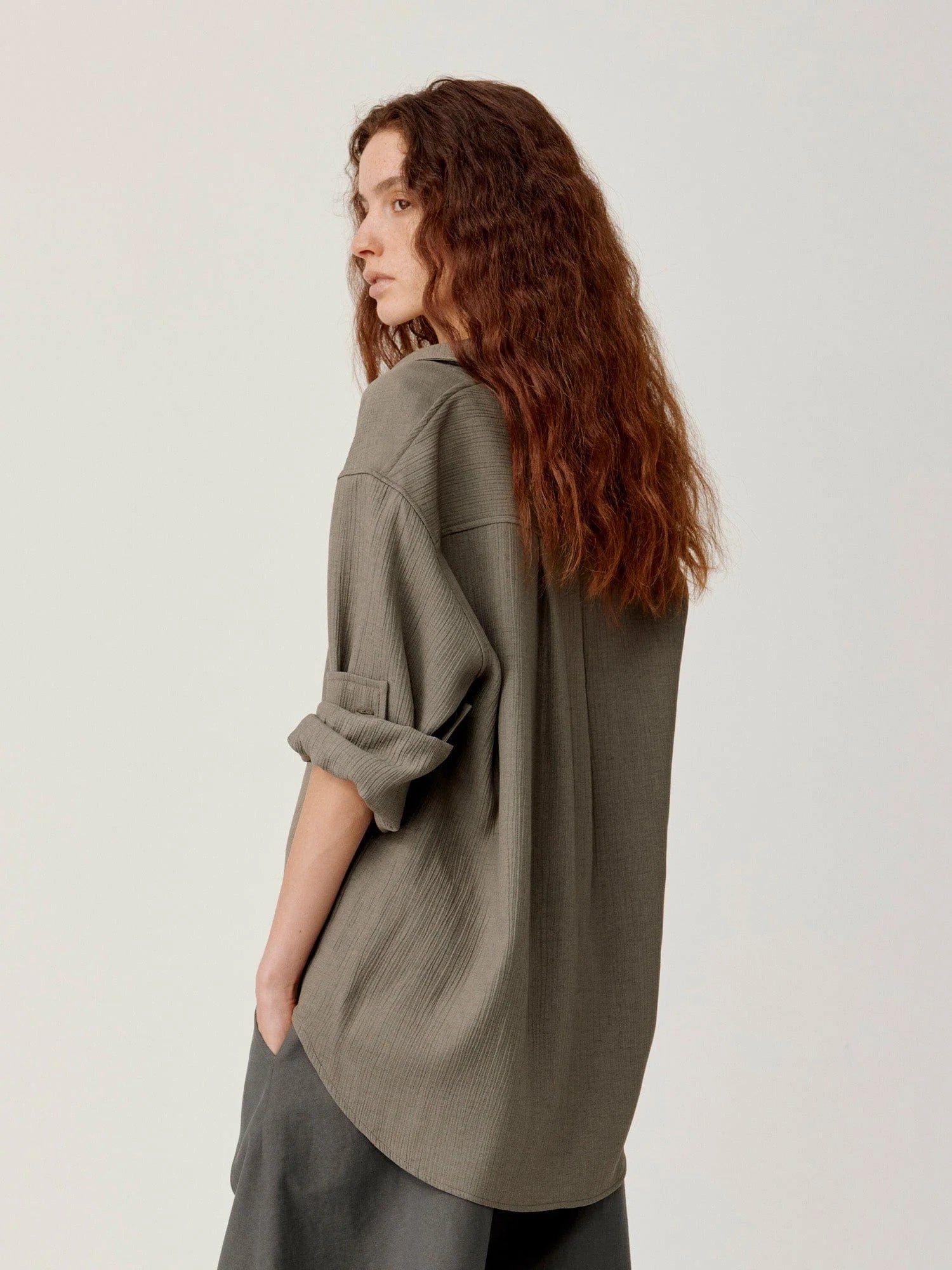 OPICLOTH Essential Crinkled Pullover