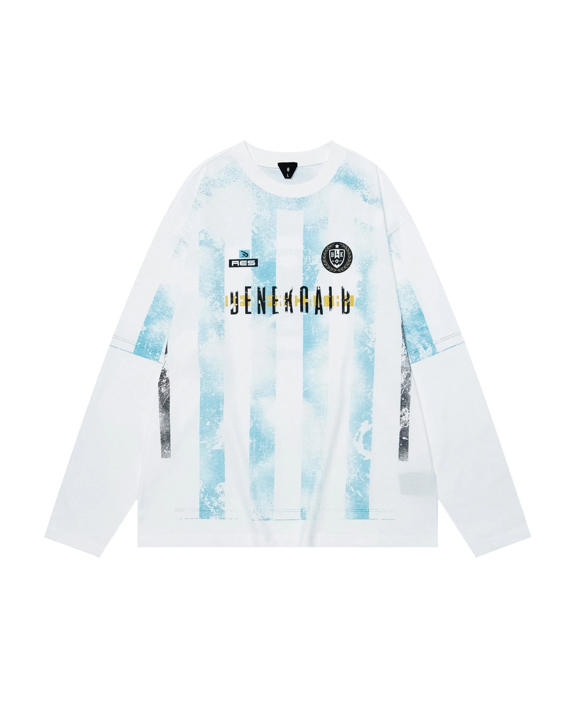 OVDY Retro Distressed Long-Sleeve Jersey