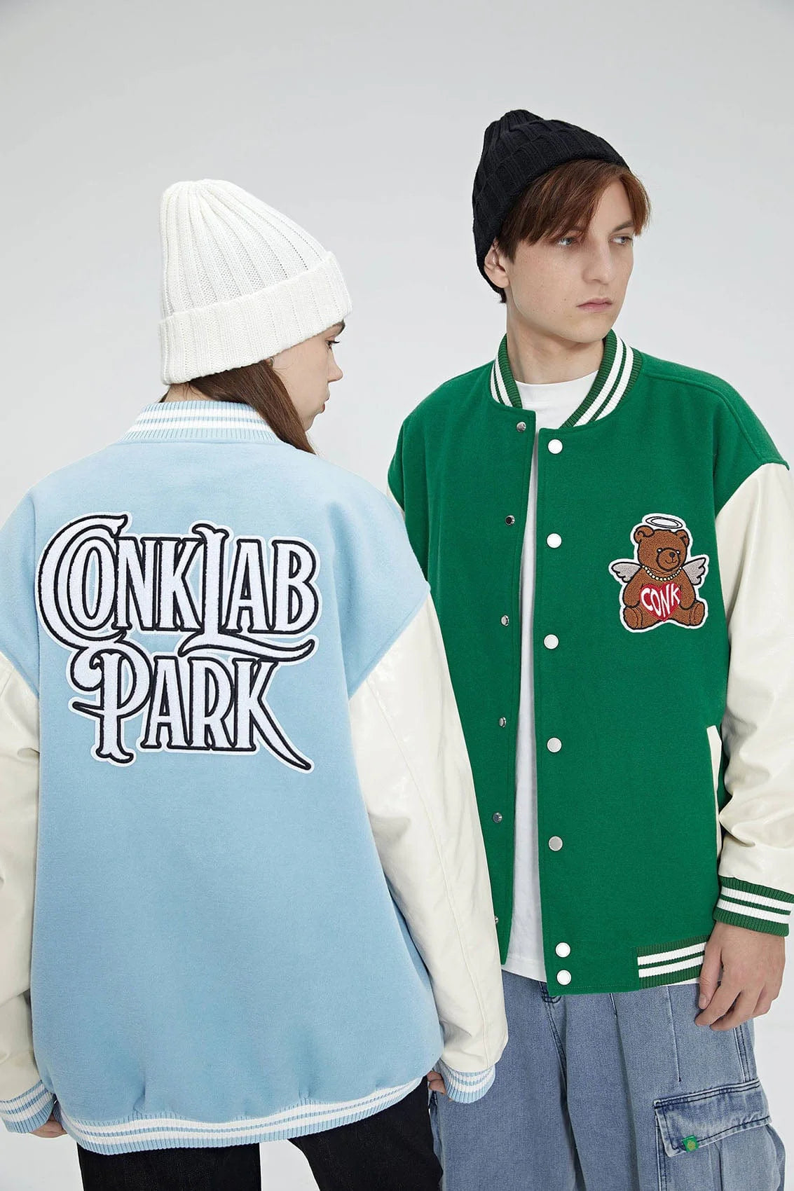 CONKLAB Angel Bear Varsity Jacket (Only Size S Left)